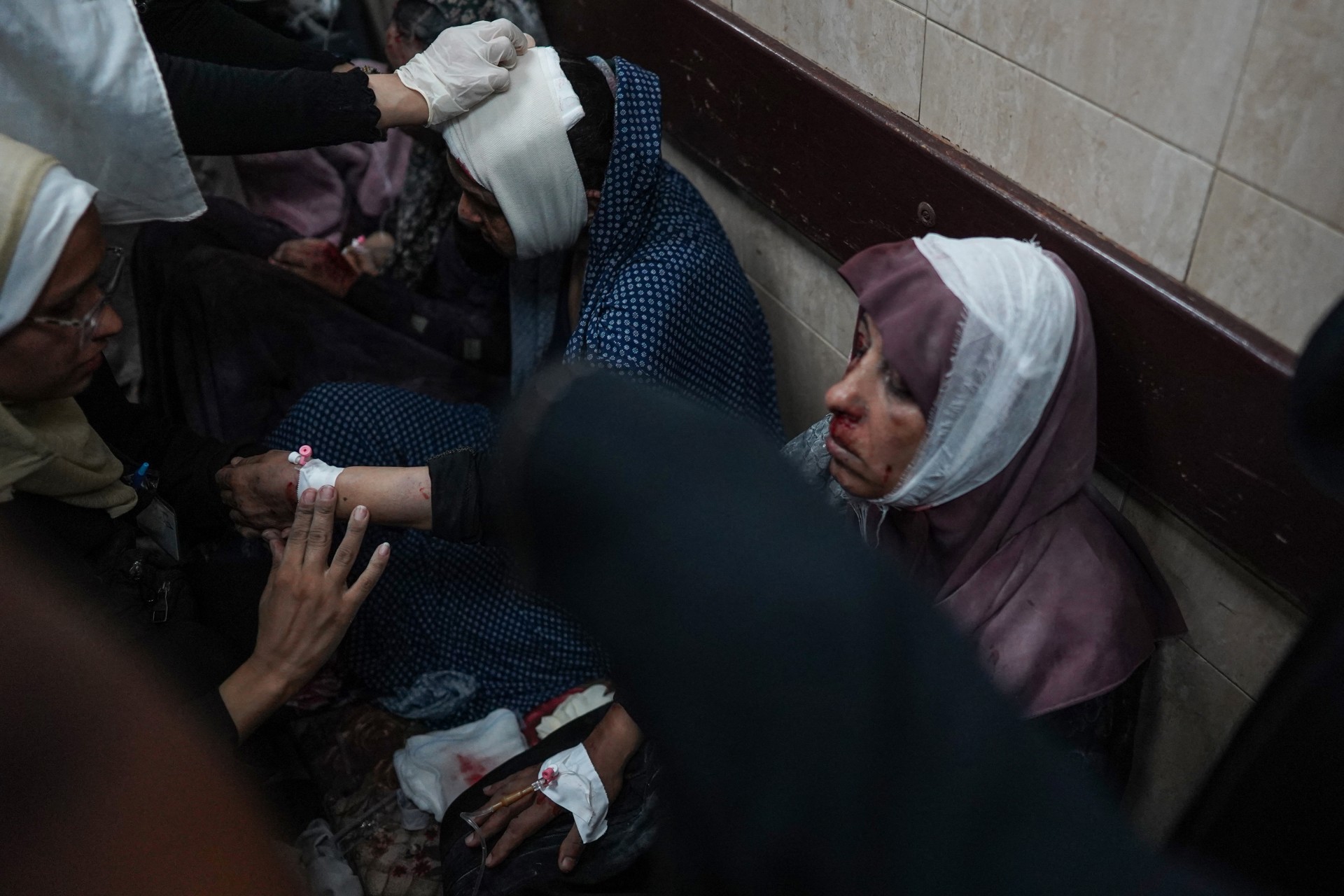 gaza deir al balah school strike aftermath