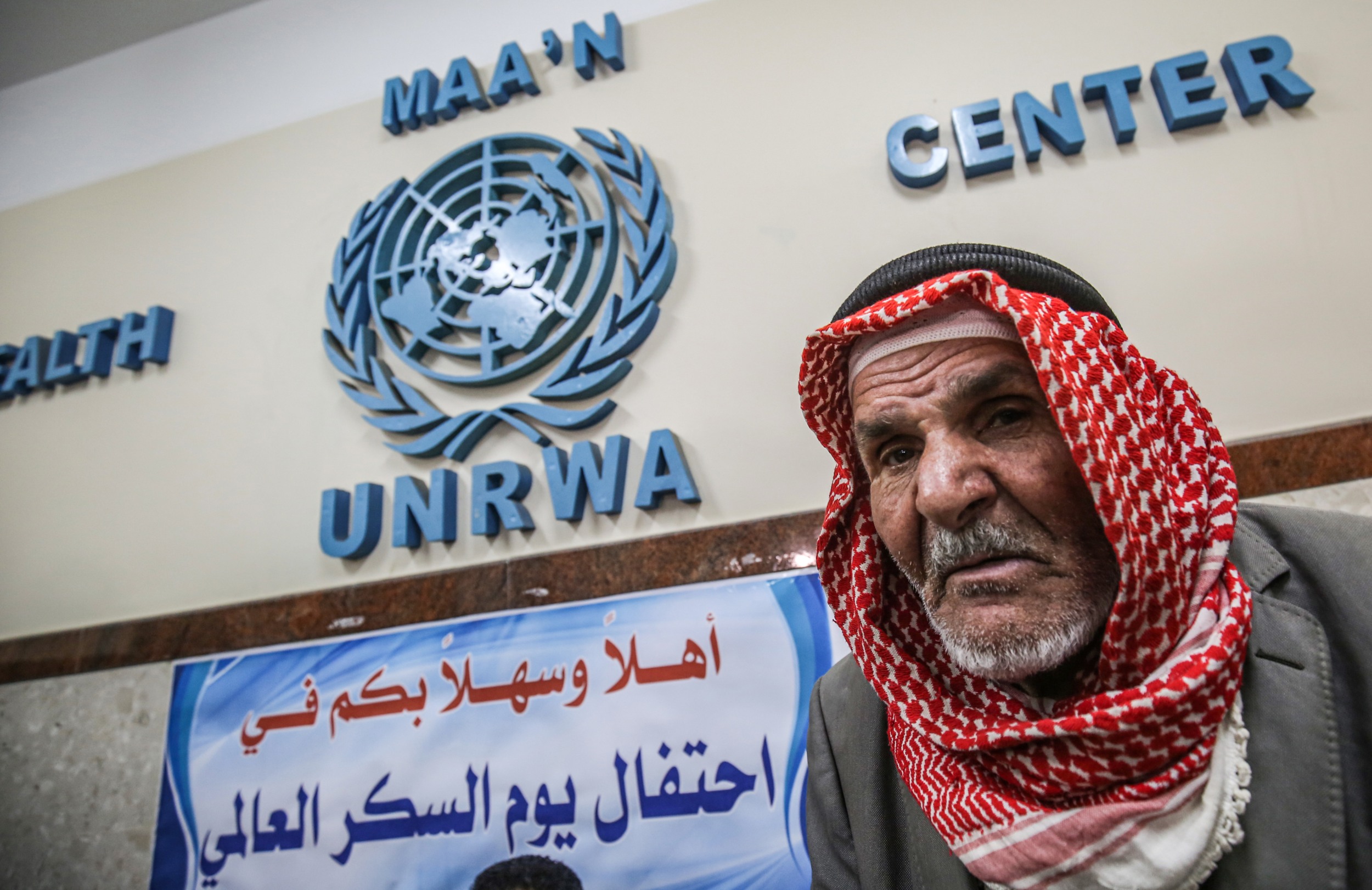 UNRWA provides schooling and medical services to millions of Palestinian refugees in Jordan, Lebanon and Syria as well as the Palestinian territories (AFP)