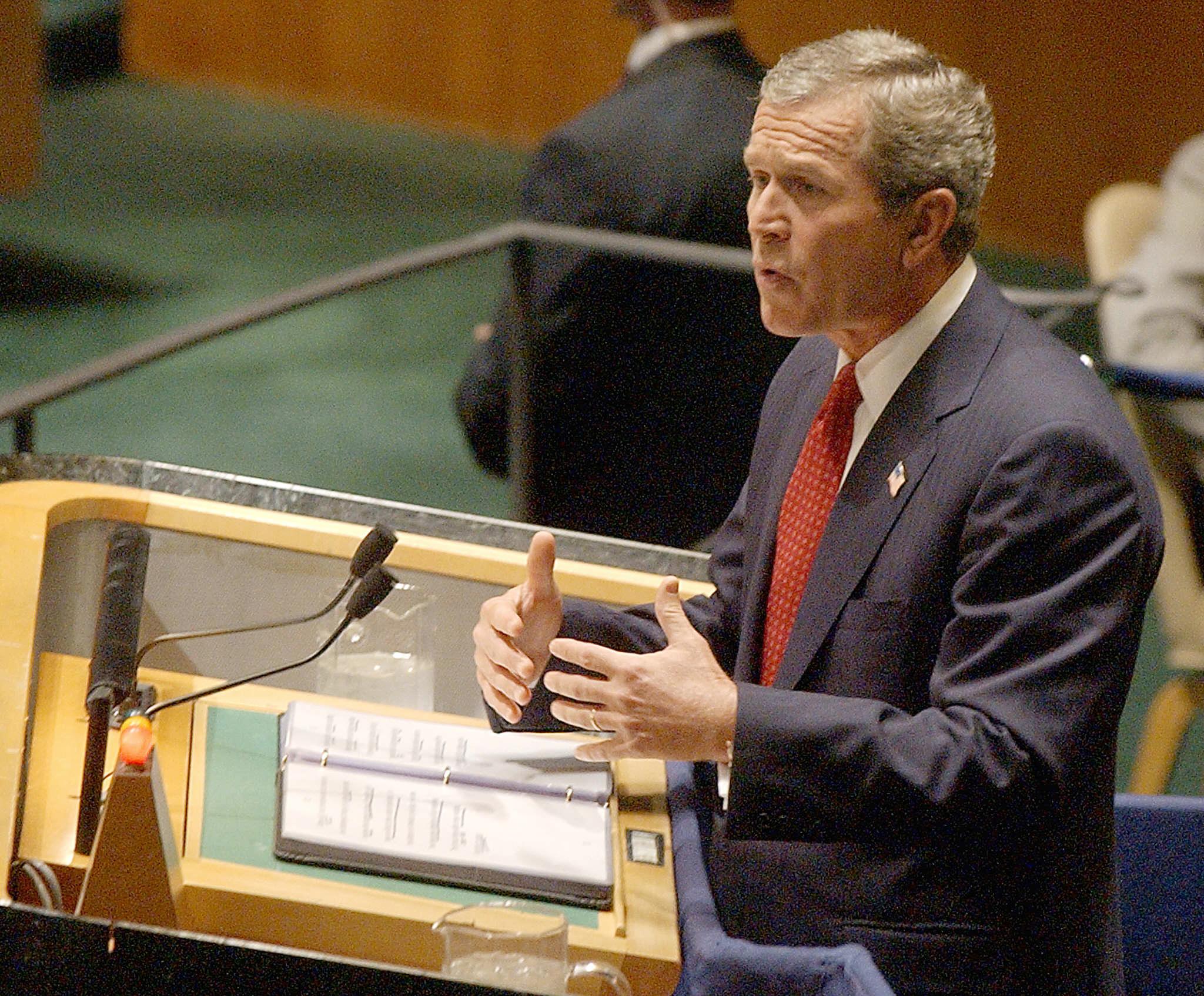 George W Bush (AFP)