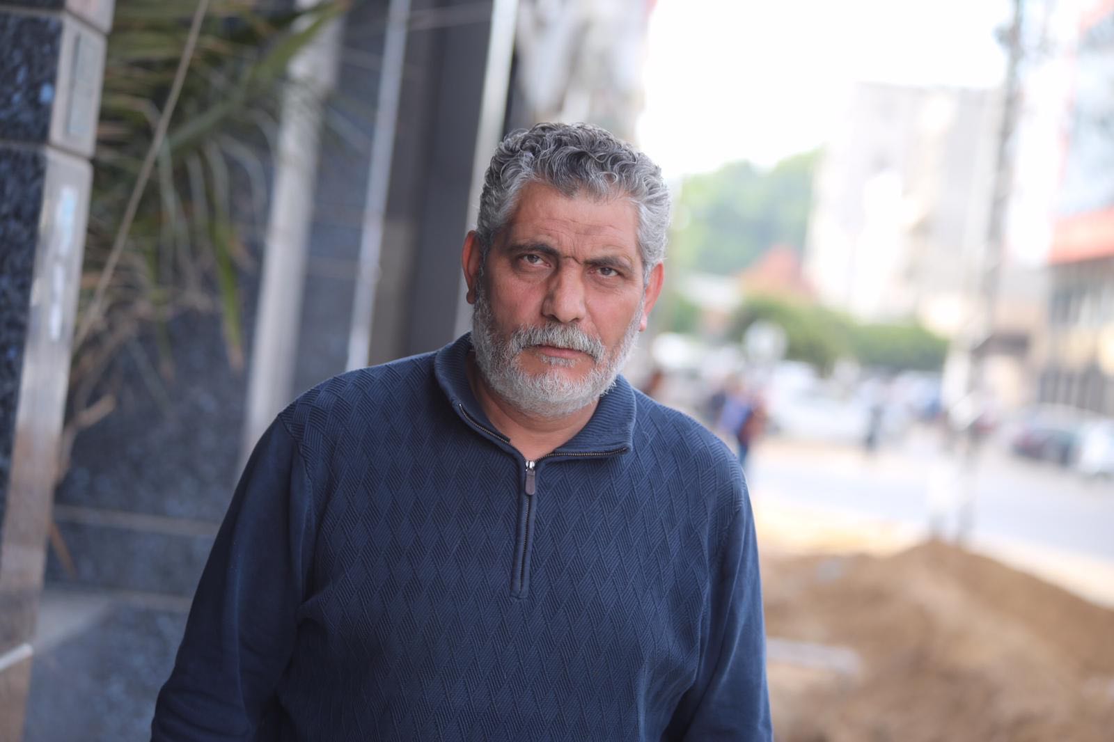 Palestinian Imad al-Jalameh in Gaza City (MEE/Mohammed al-Hajjar)