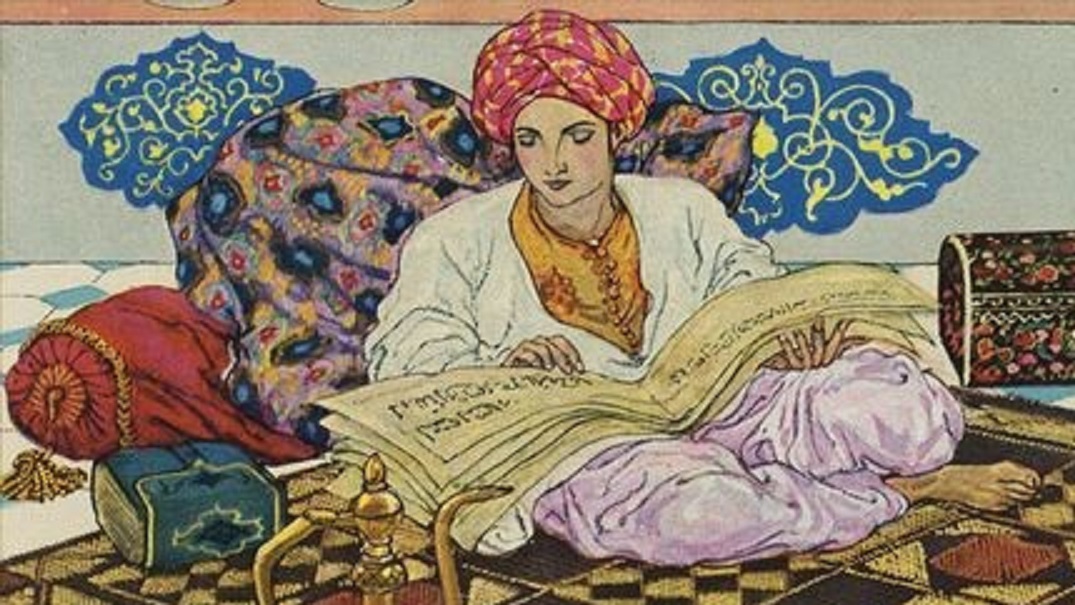 Harun Al-Rashid, depicted here by Leon Carre in 1929, was a driving force behind the House of Wisdom (Institute du Monde Arabe)