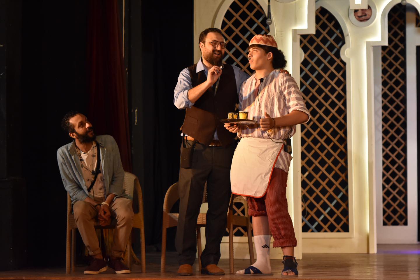 A scene from Egyptian director Mohamed Gabr's play, 'I'm Not Responsible' (Ana Mish Mas'ool) (Mohamed Gabr)
