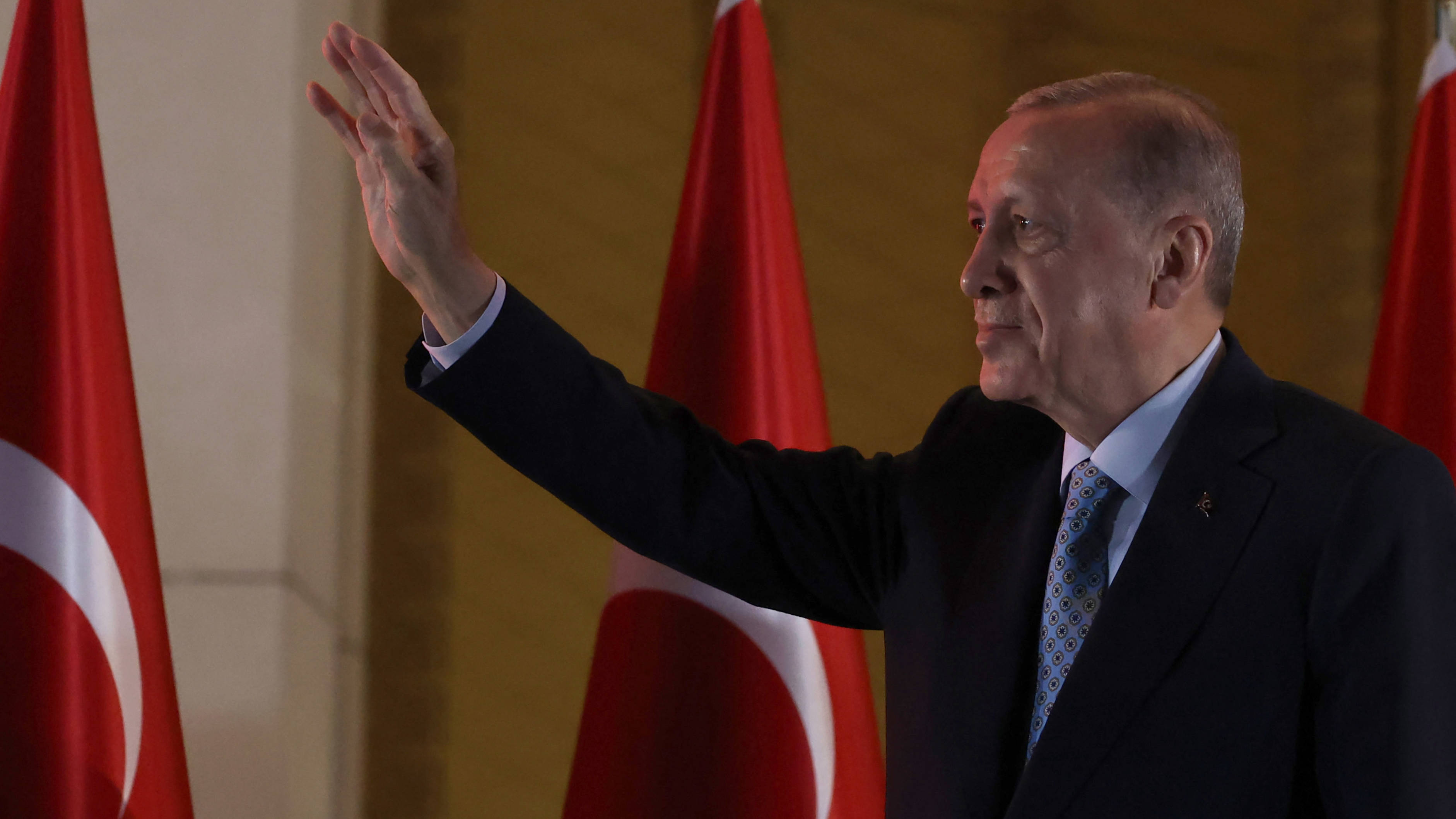 Erdoğan a condamné l’hostilité envers les réfugiés mais s’est néanmoins engagé à renvoyer les Syriens dans leur pays (AFP)