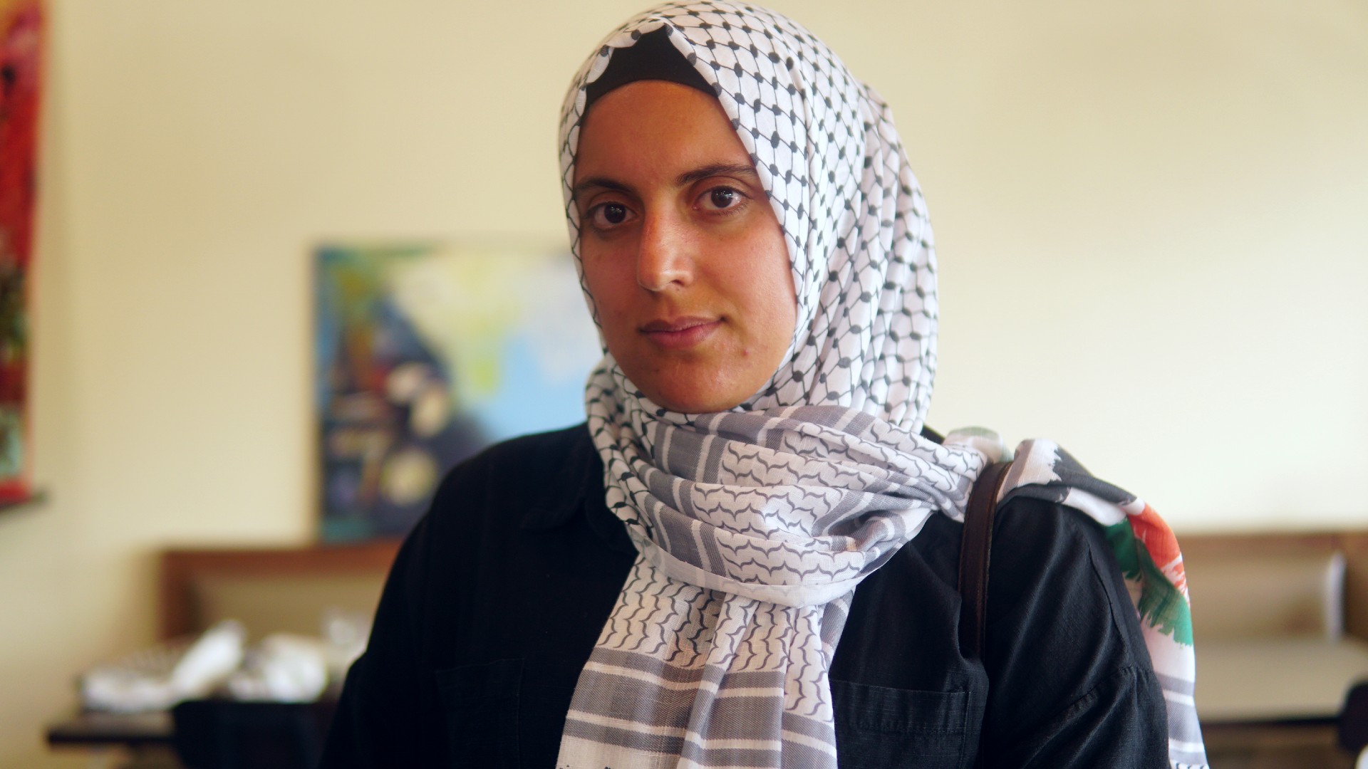 Fidaa Elaydi, an attorney in Little Palestine, Chicago, says she personally holds the Democratic Party for the murder of her aunt in Gaza.