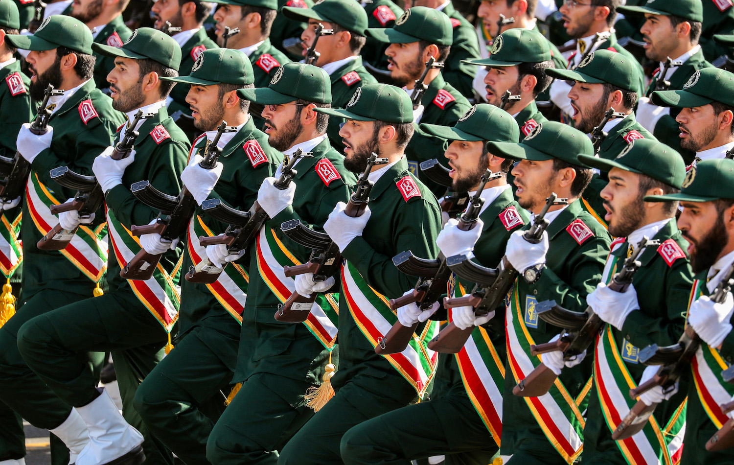 The Iranian Revolutionary Guard Corps ‘emphasises the resistance economy’ (AFP/File photo)
