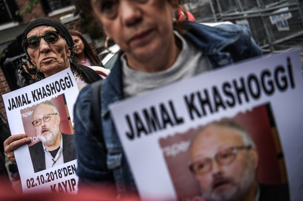 Journalist Jamal Khashoggi was murdered inside the Saudi consulate in Istanbul in October 2018 (AFP/File photo)
