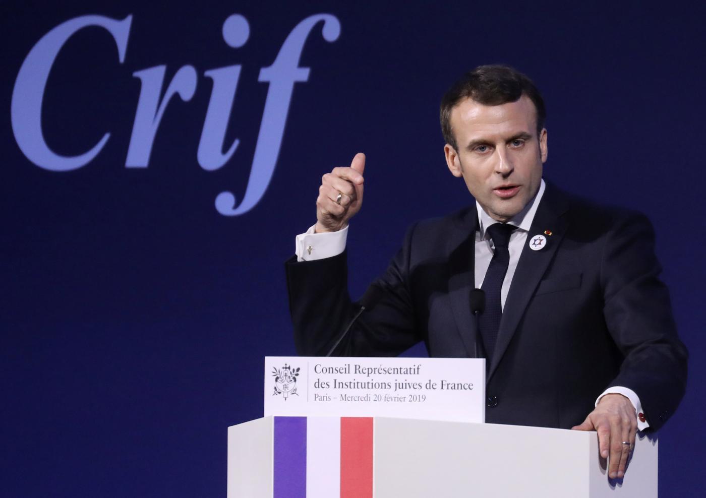French President Emmanuel Macron is overseeing the "normalisation of racist rhetoric" (Reuters)