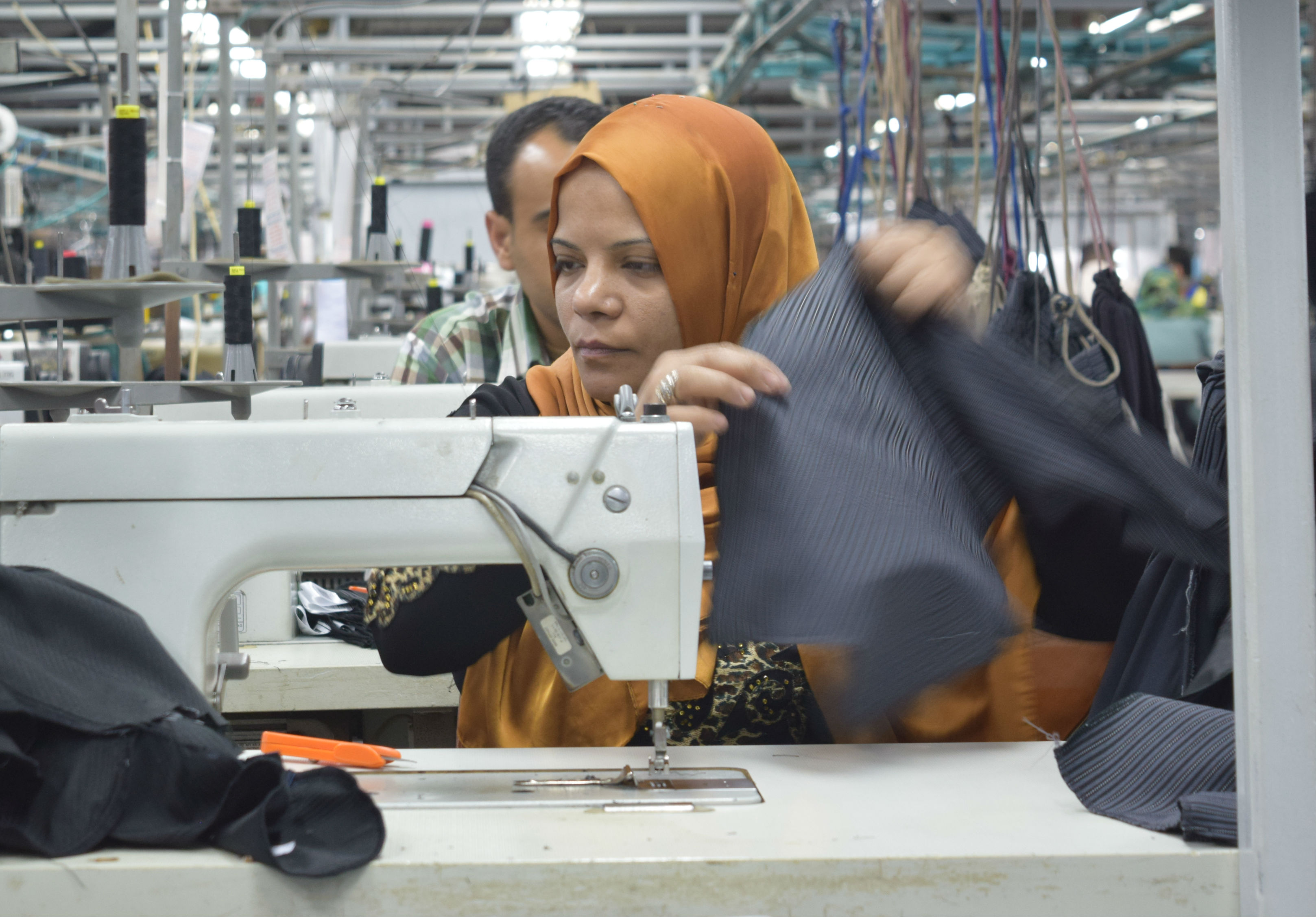 Egypt is considered a basic, ‘cut and sew’ sourcing hub, with salaries around $100 a month