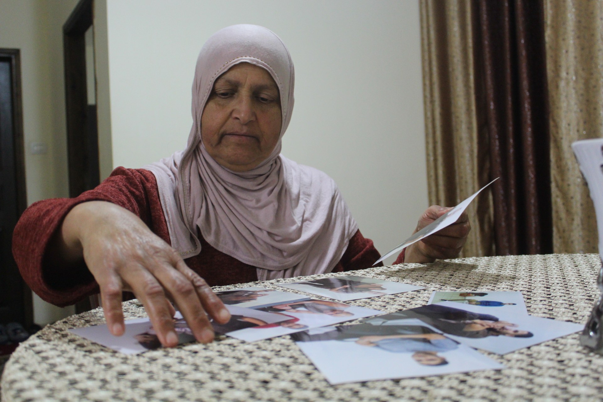 Zainab Hamed's son Ibrahim has the second-longest sentence in Israeli prisons (MEE/Shatha Hammad)