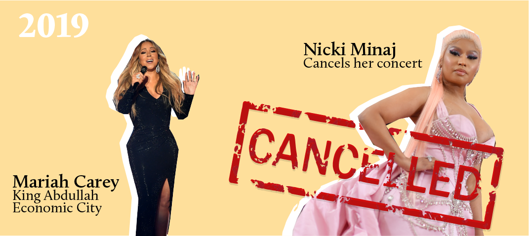 Nicki Minaj pulled out of the festival