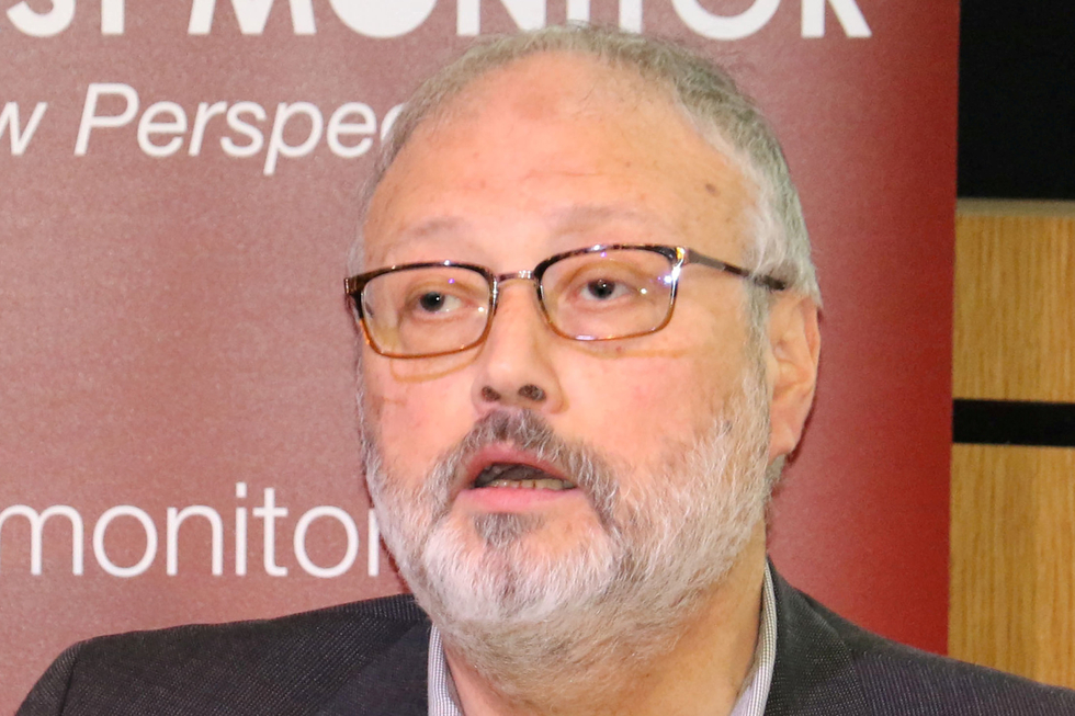 Le journaliste saoudien Jamal Khashoggi lors d’une conférence en septembre 2018 (Reuters)