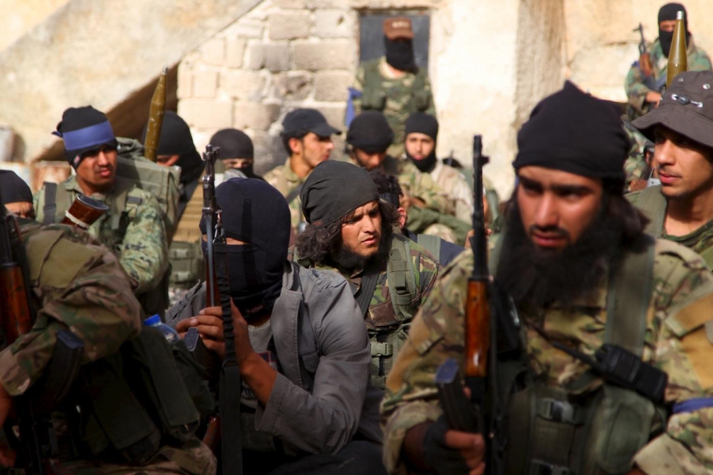 Combattants du Front al-Nosra, ancienne filiale d’al-Qaïda en Syrie (Reuters)