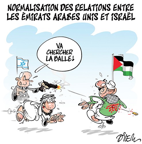 Caricature du célèbre Dilem dans le quotidien algérien Liberté (capture d’écran)