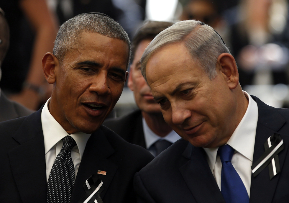 US President Barack Obama and Israeli Prime Minister Benjamin Netanyahu(AFP)