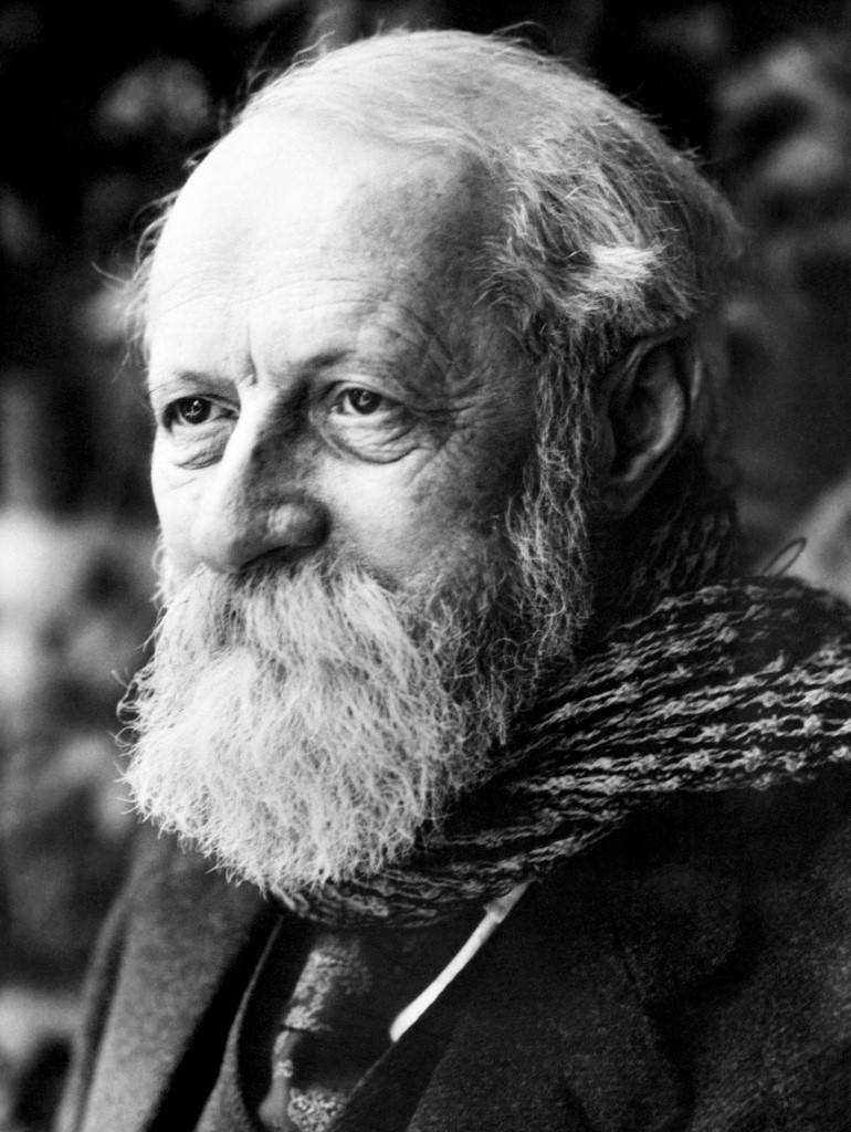 The philosopher Martin Buber (pictured), Judah Leon Magnes and Albert Einstein all envisioned a state for two nations, with equal rights (AFP)