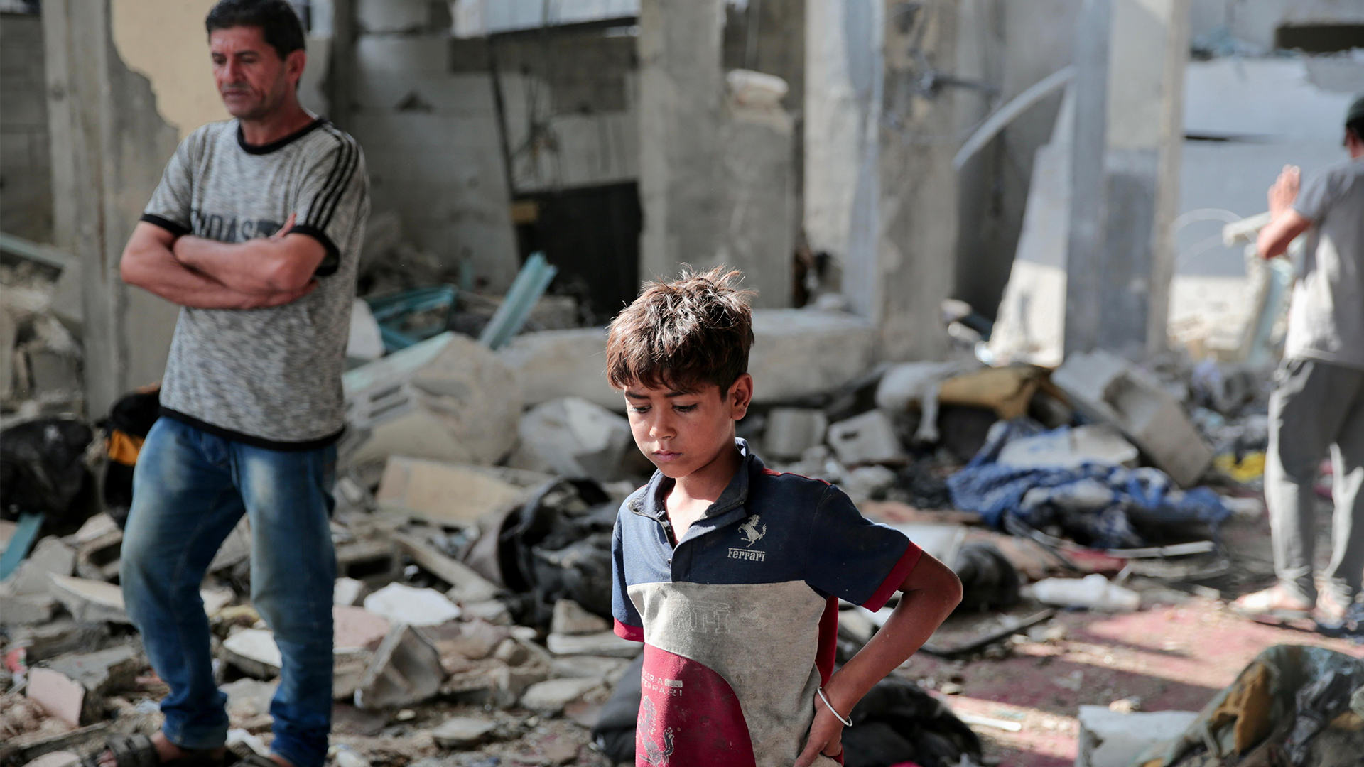 aftermath mosque bombing gaza