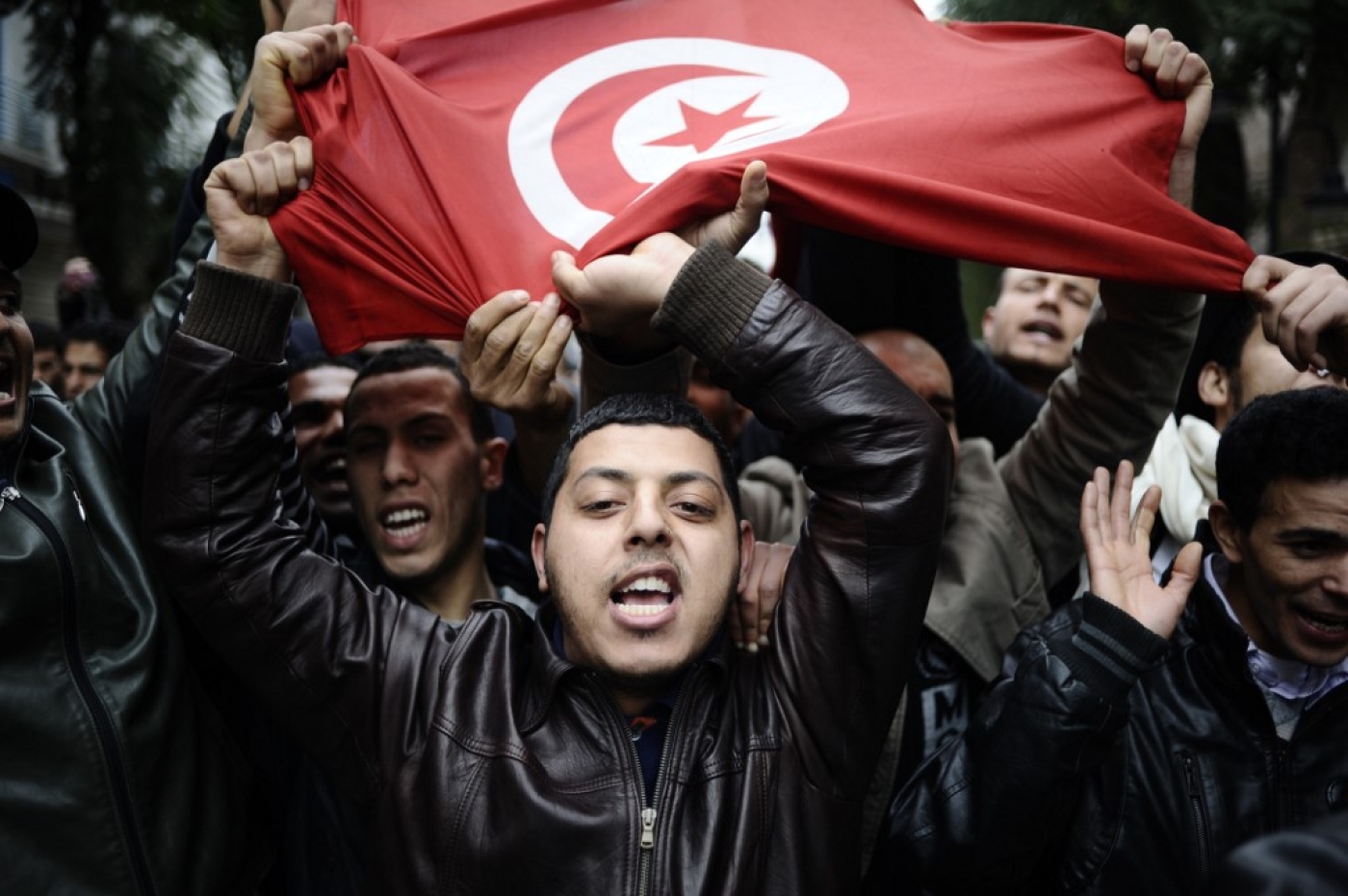 Pour Aziz Krichen, les soulèvements populaires de 2011, notamment en Tunisie (en photo) et en Égypte, avaient essentiellement des raisons économiques et sociales (AFP)