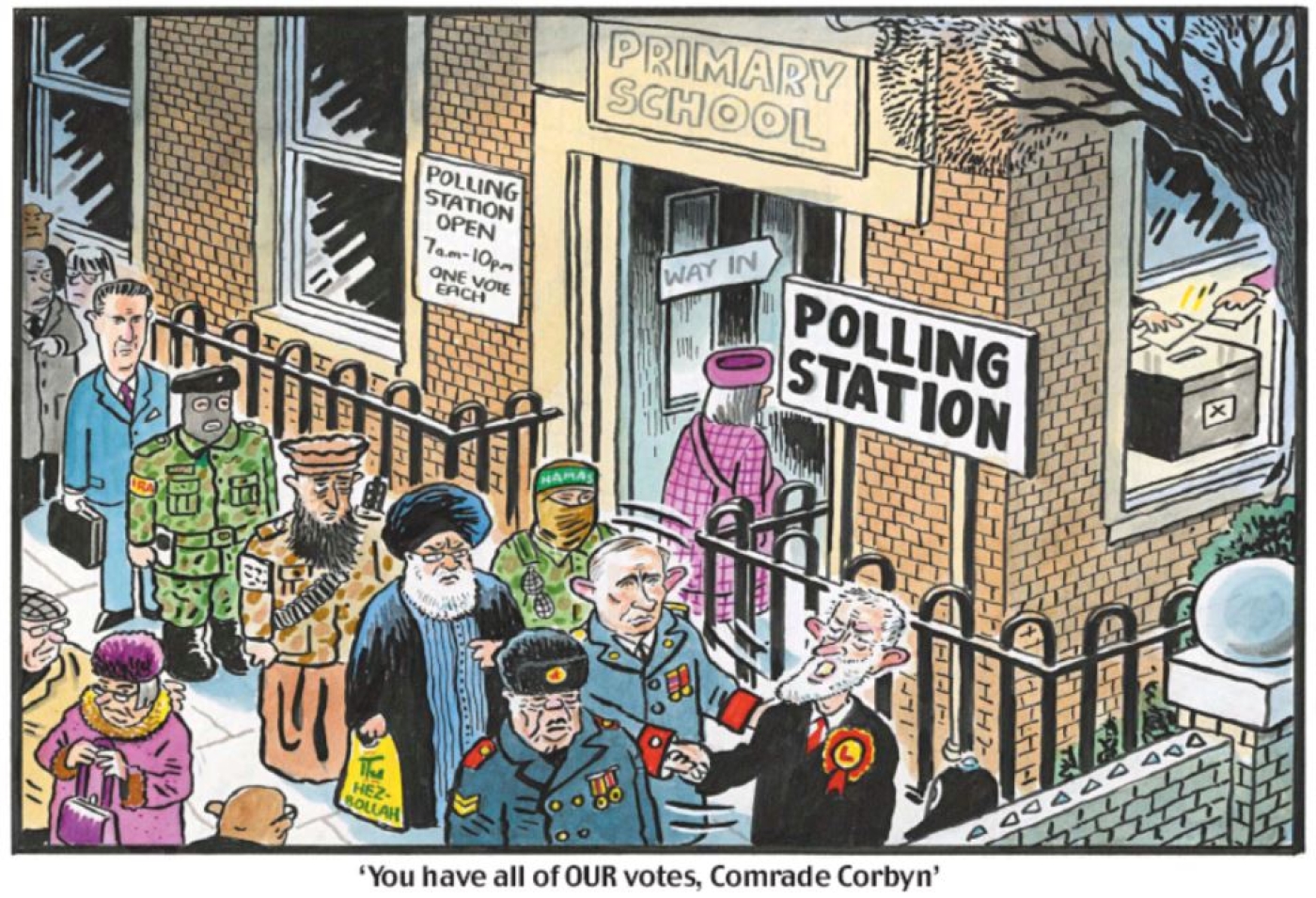 Daily Mail cartoon