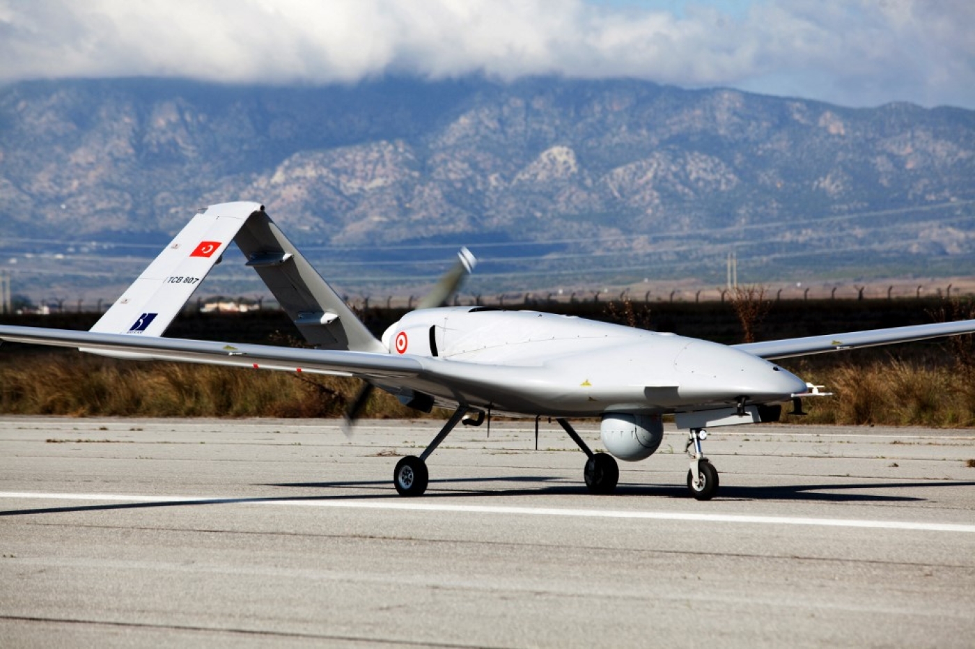 Le Maroc a reçu treize drones de combat turcs Bayraktar TB2, mi-septembre 2021 (AFP/Birol Bebek)