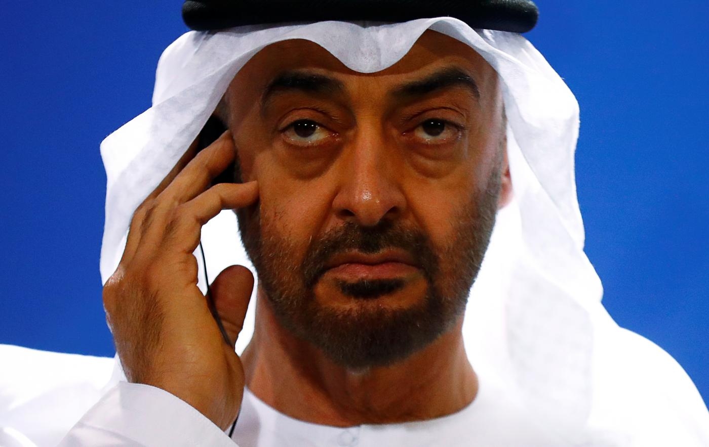 Le prince héritier d’Abou Dabi Mohammed ben Zayed al-Nahyane, le 12 juin à Berlin (Reuters)