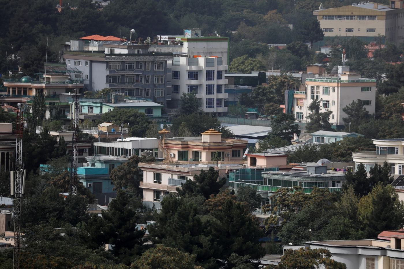 Le quartier de Shirpour, à Kaboul, est prisé des hommes d’affaires et des ambassades étrangères (Reuters)