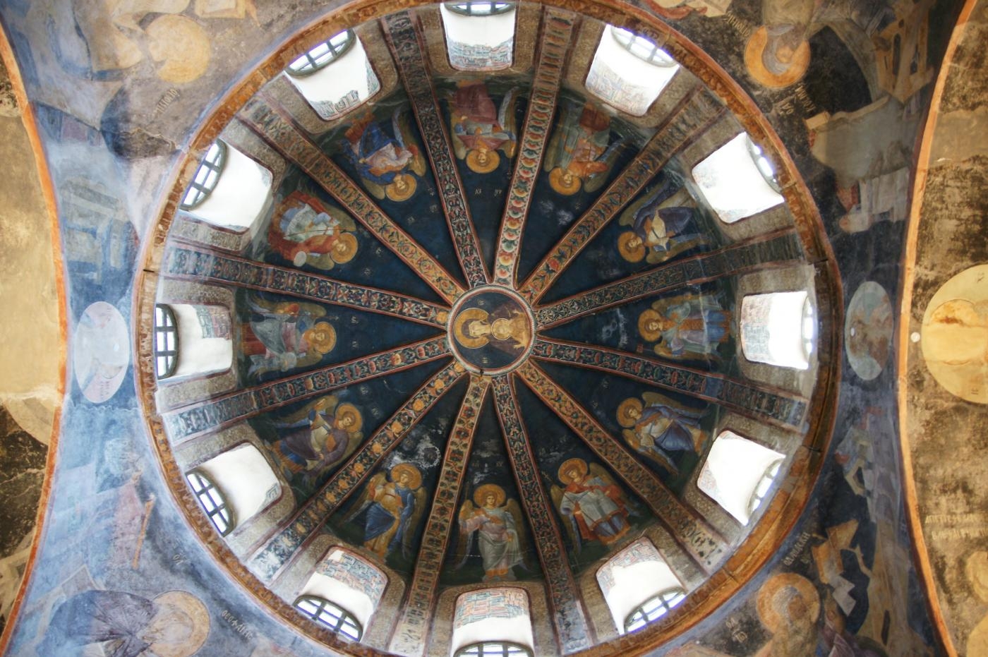 « Les mosaïques et fresques de la Chora sont les plus beaux spécimens datant de la dernière période de la peinture byzantine [XIVe siècle] », indique le site officiel du musée de la Chora (Creative Commons)