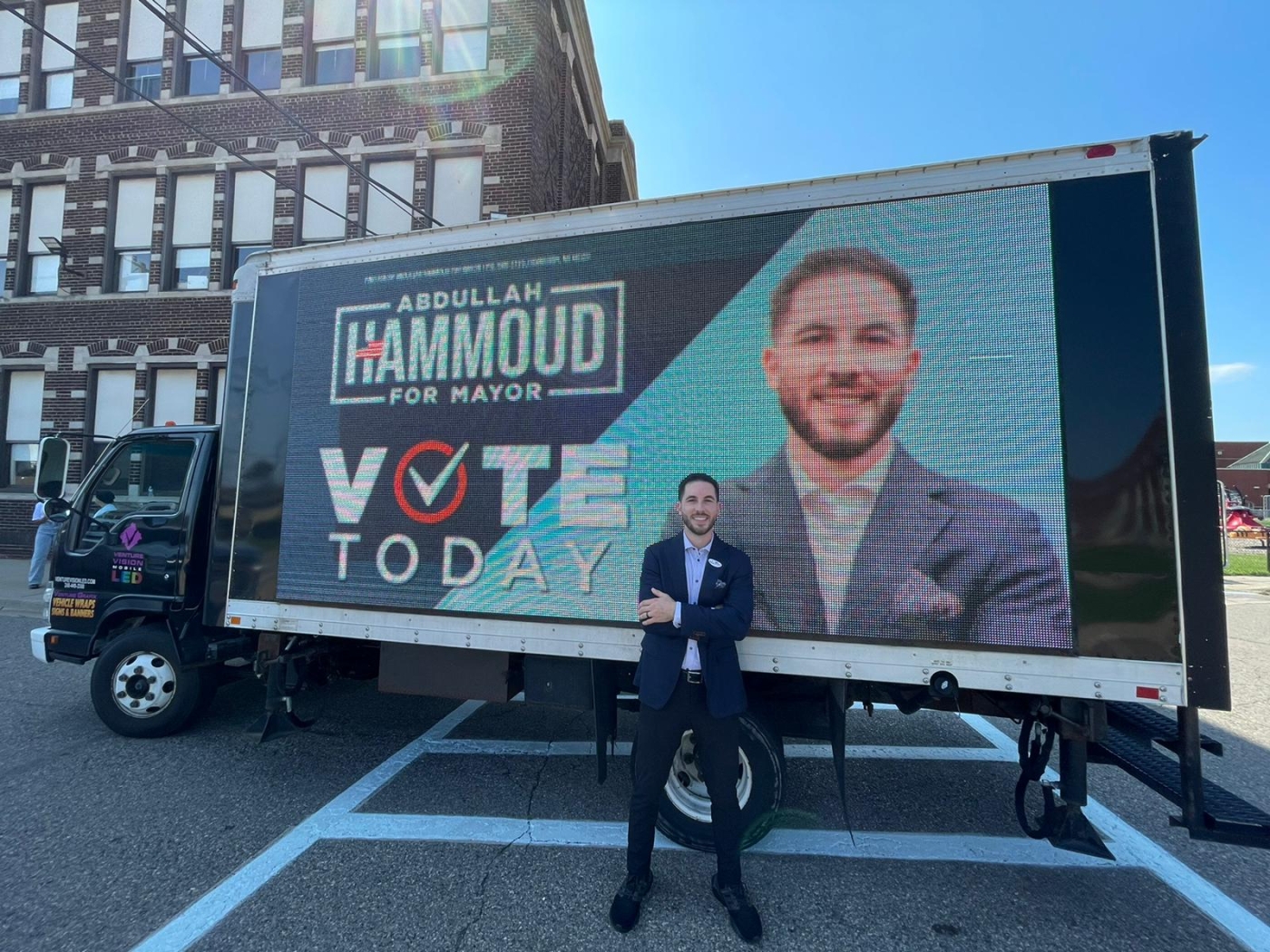 Hammoud could make history in November as the first Arab-American mayor of Dearborn