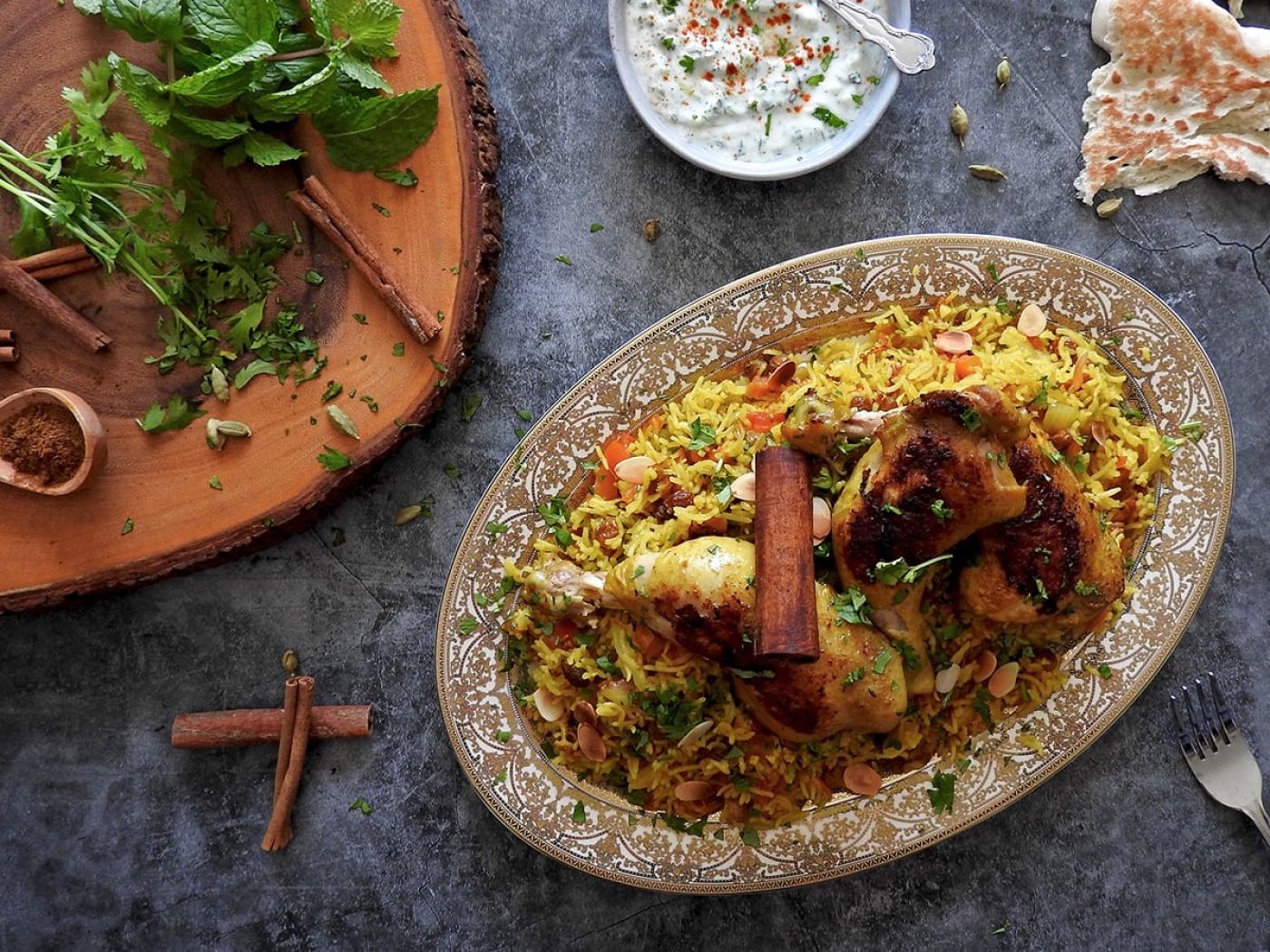 Machboos is a heart and traditional Qatari dish that is packed with aromatic spices (Screengrab/FeedYourSole)