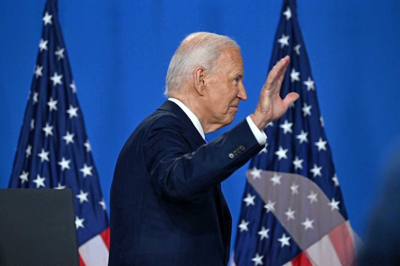 1984 to 2024 Biden is the mad king of America's decaying empire