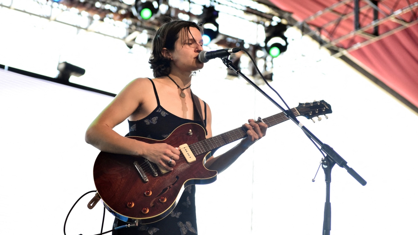 Adrianne Lenker of Big Thief performs onstage during the 2018 Coachella Valley Music And Arts Festival in Indio, California (AFP/File photo)