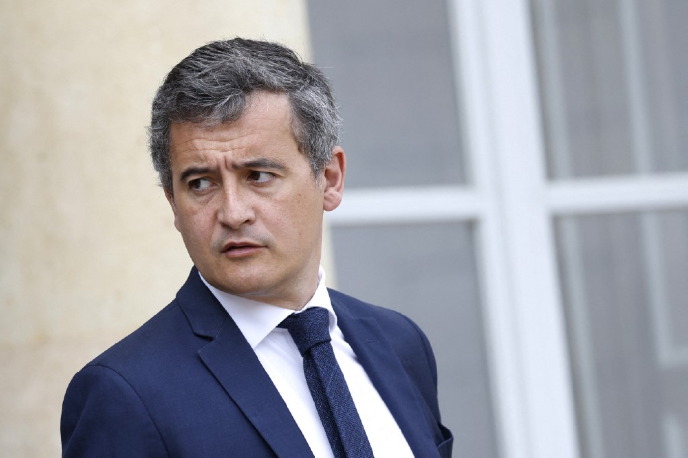 Le ministre de l’Intérieur, Gérald Darmanin, a indiqué que « 734 étrangers radicalisés » avaient été expulsés depuis l’élection d’Emmanuel Macron (AFP/Ludovic Marin)