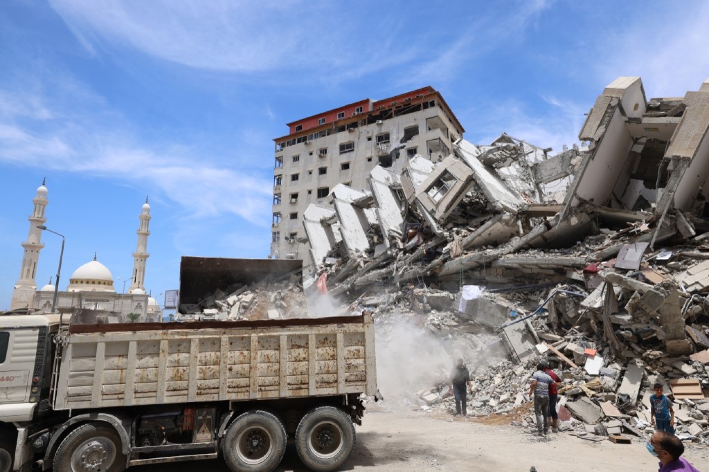 Gaza's Higher Governmental Committee for Reconstruction estimated Israel's offensive on the besieged strip resulted in $479m worth of losses.