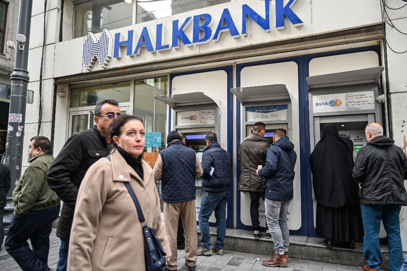 US prosecutors in October 2019 charged Halkbank with bank fraud and money laundering over an alleged scheme to evade US sanctions on Iran.