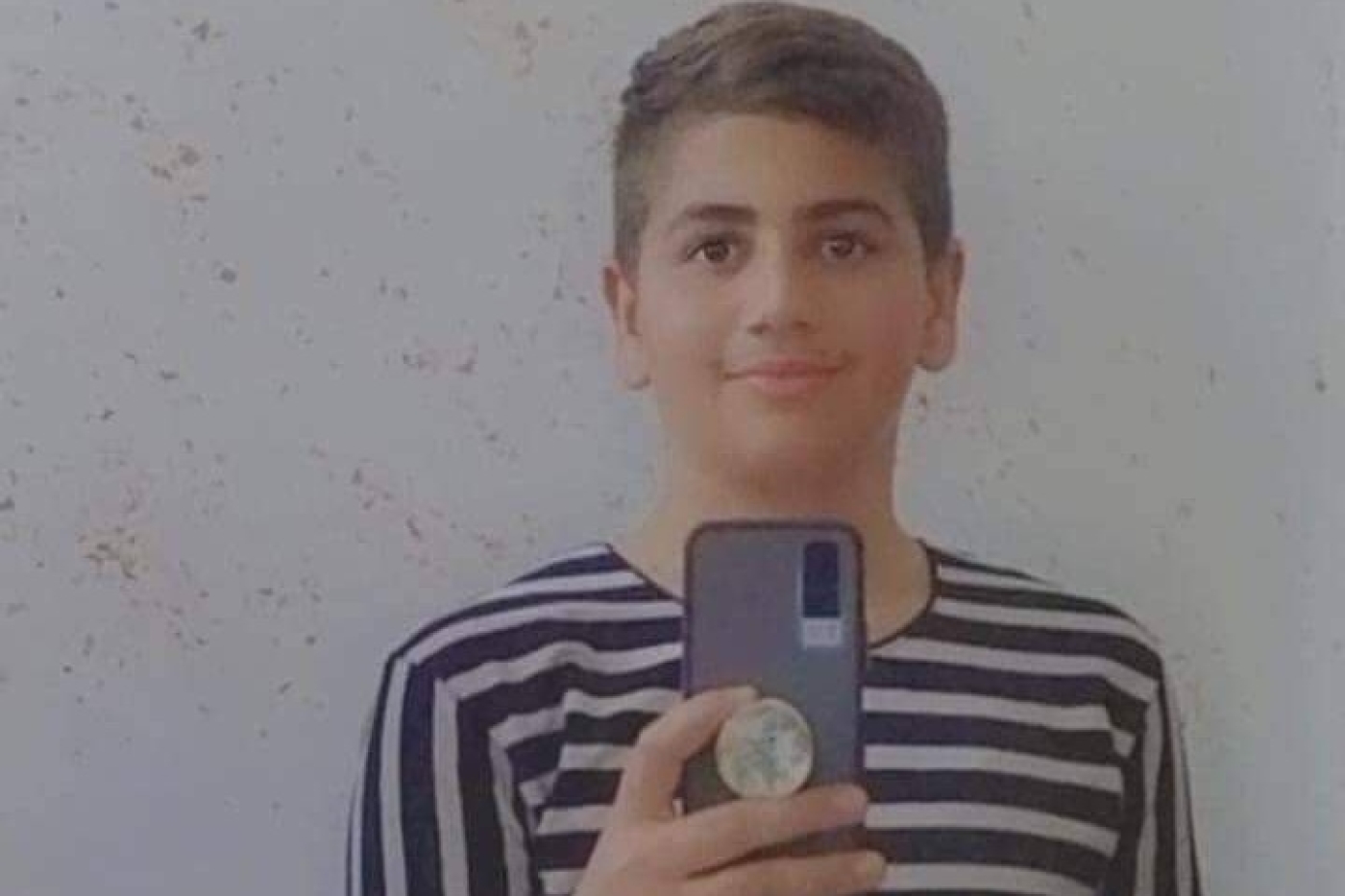 Zayd Mohammed Ghouneim, 15, was fatally shot by Israeli forces in near the occupied West Bank city of Bethlehem on 27 May 2022. (Twitter)