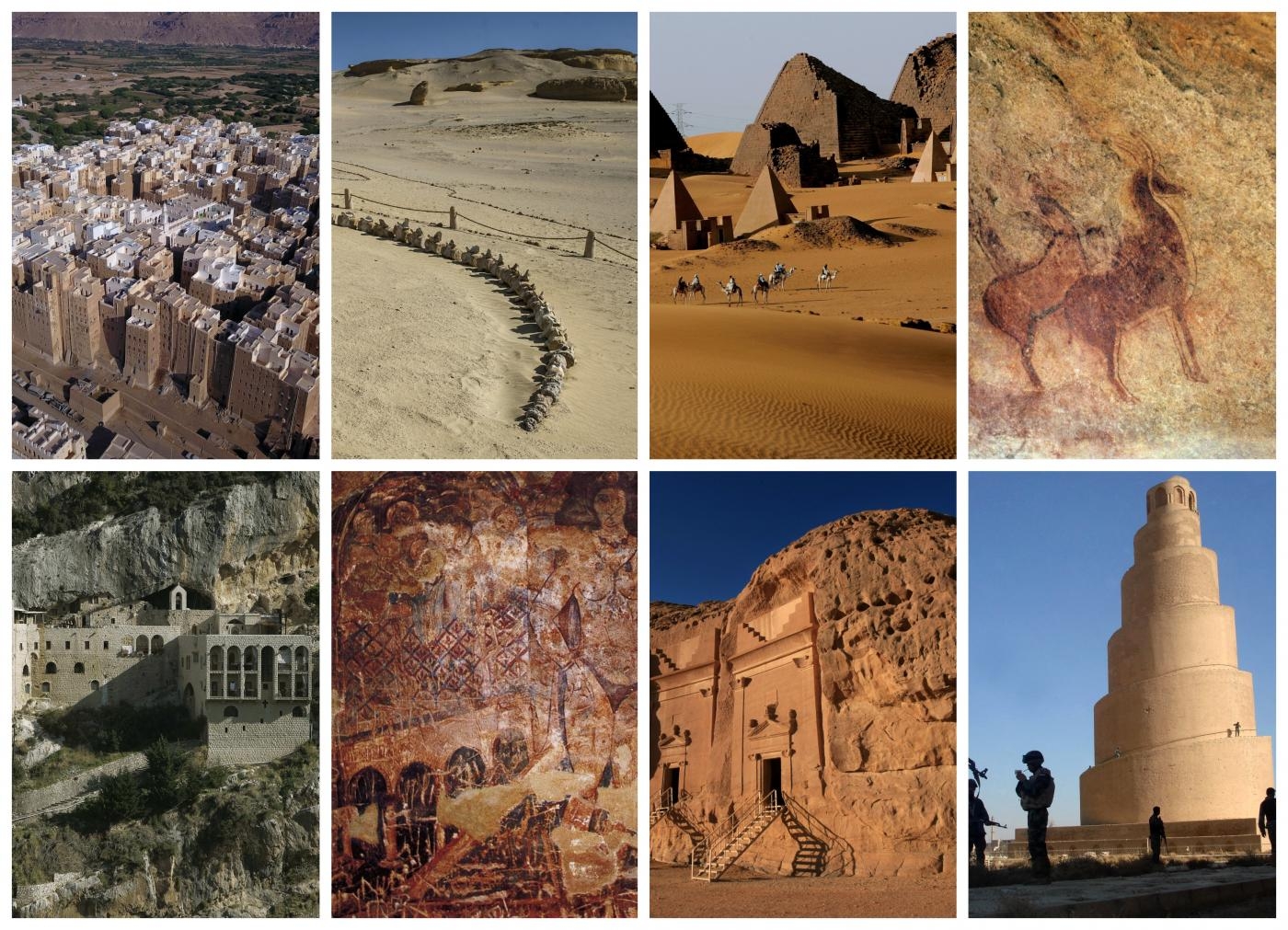 Le Moyen-Orient abrite certaines des cultures historiques les plus célèbres et les plus influentes du monde (AFP/Wikimedia/MEE)