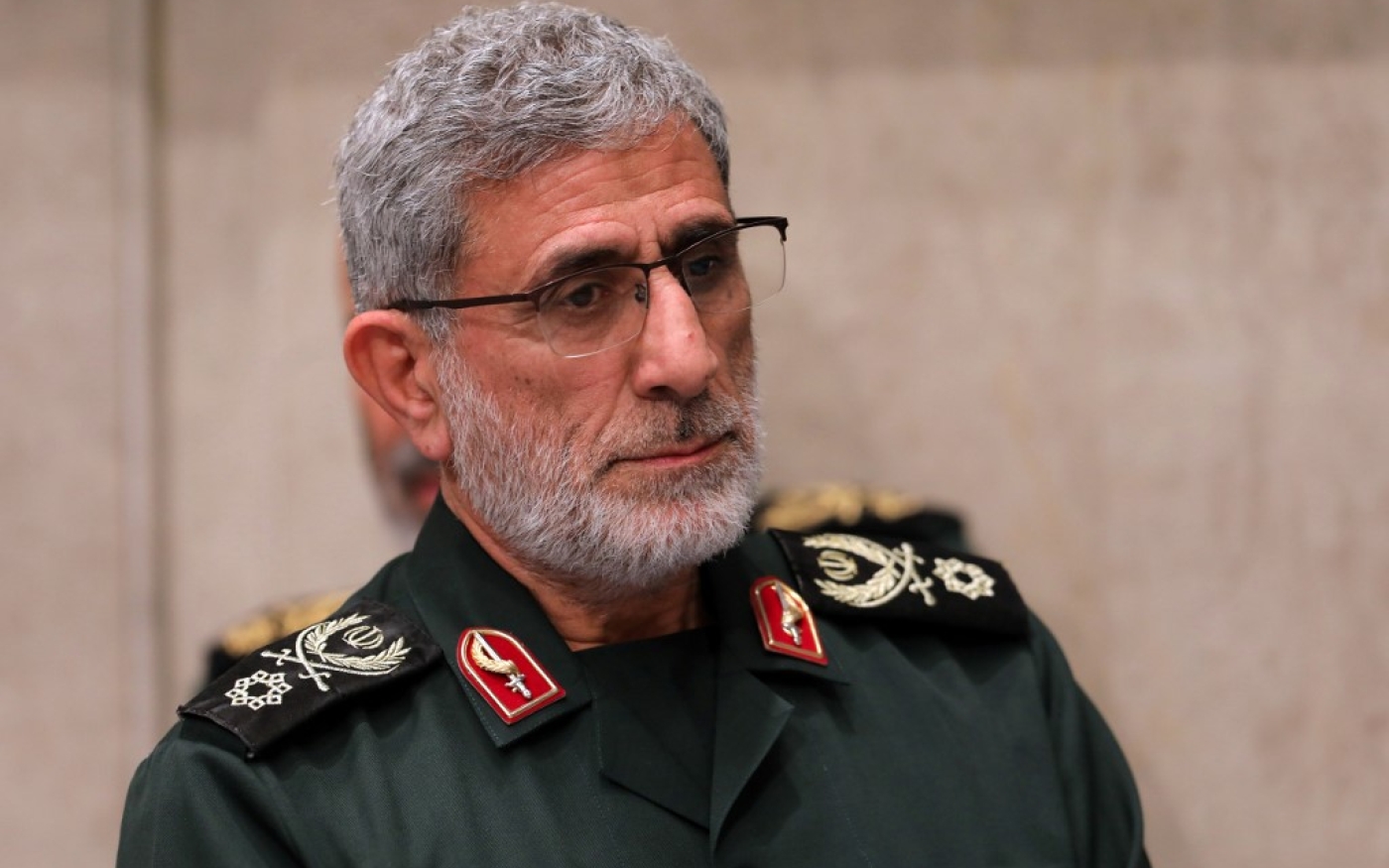 Ismail Qaani, le successeur de Qasem Soleimani à la tête des Gardiens de la révolution (AFP)