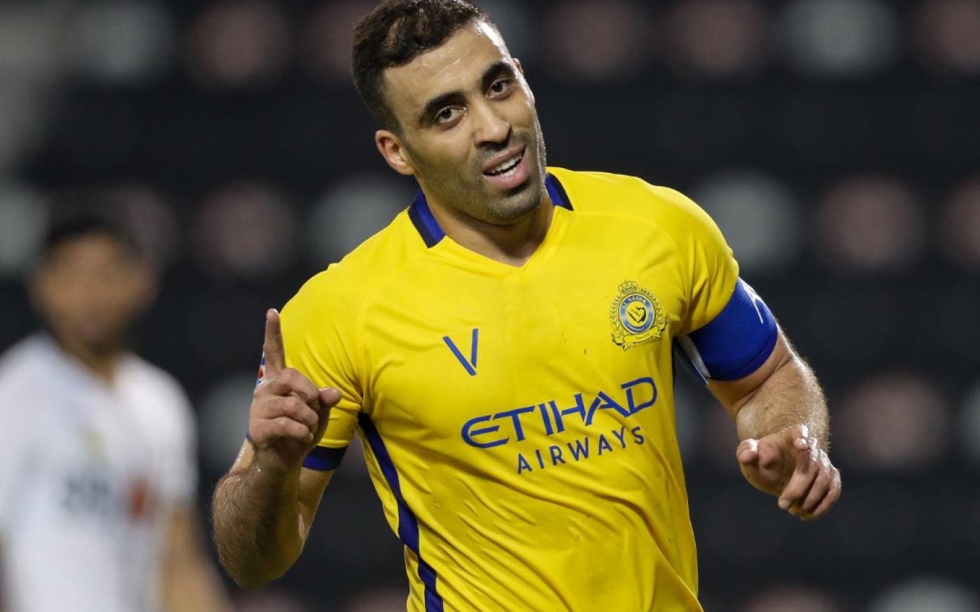 Abderrazak Hamdallah s’est distingué comme meilleur joueur arabe en 2019 (AFP)
