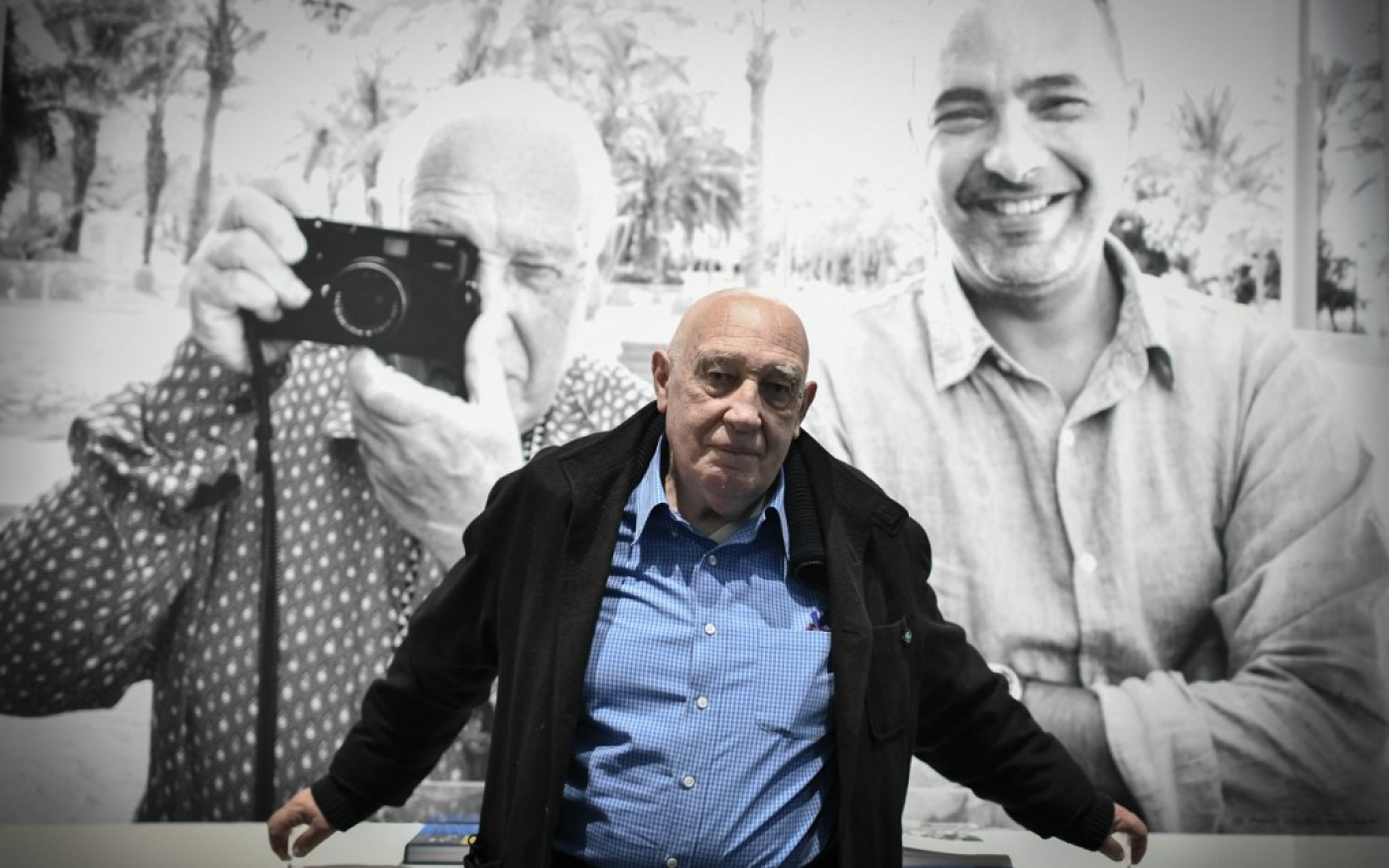 Les photographies de Depardon sont accompagnées par les textes inédits de l’écrivain algérien Kamel Daoud (AFP/Stephane De Sakutin)
