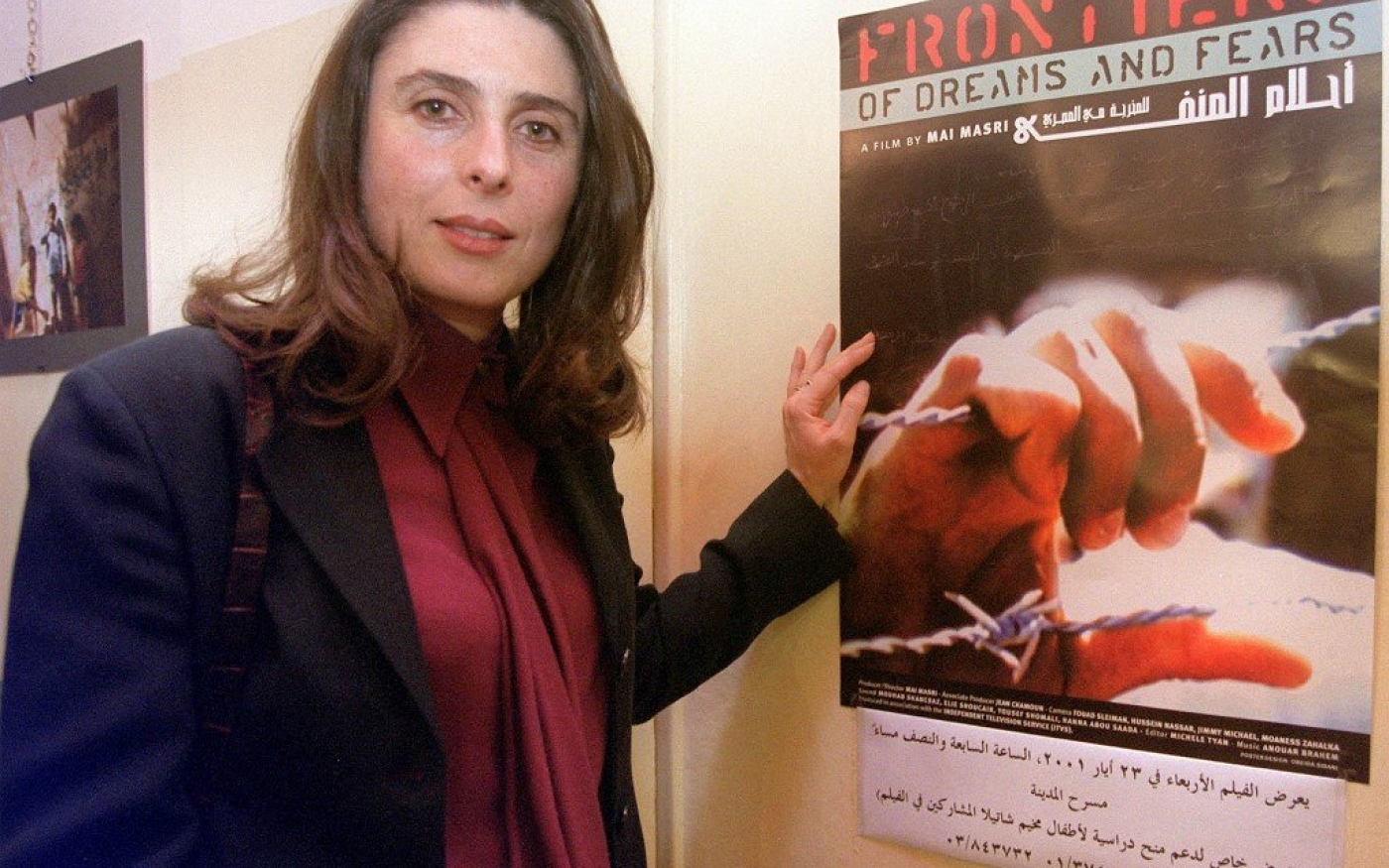 La réalisatrice palestinienne Mai Masri (AFP)
