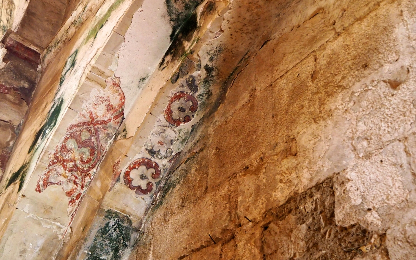 Les fresques de la chapelle comptent parmi les quelques rares exemples d’art croisé qui subsistent encore au monde (MEE/Tom Westcott)