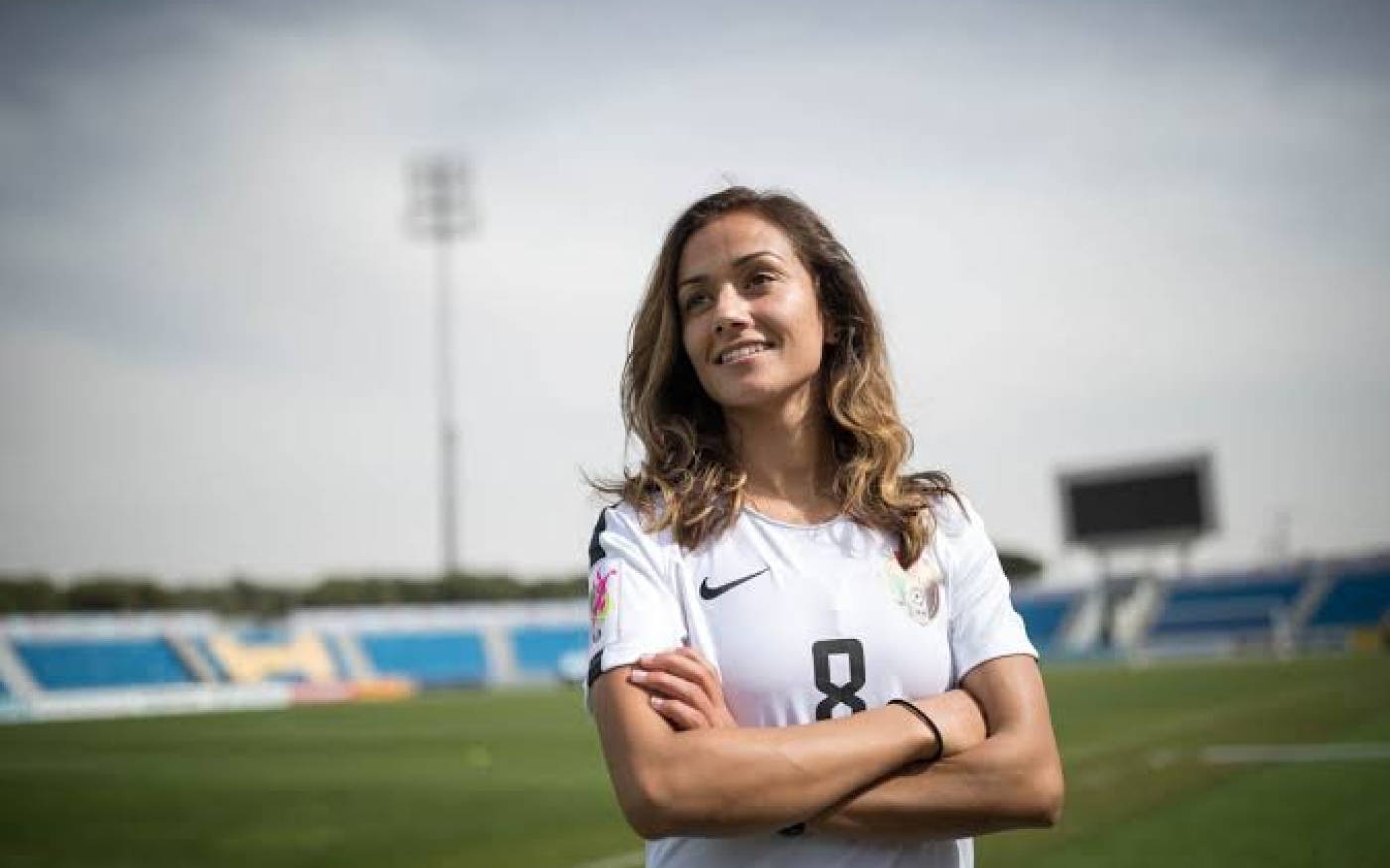 Stephanie al-Naber est la première Jordanienne à évoluer dans un championnat étranger (Twitter)