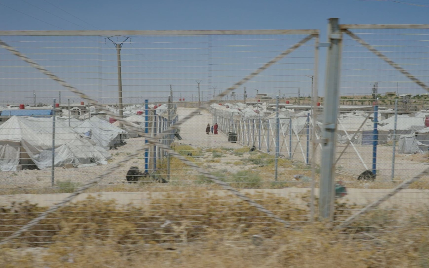 Le camp de Roj, dans le Nord de la Syrie (MEE/Bernard Jallet)