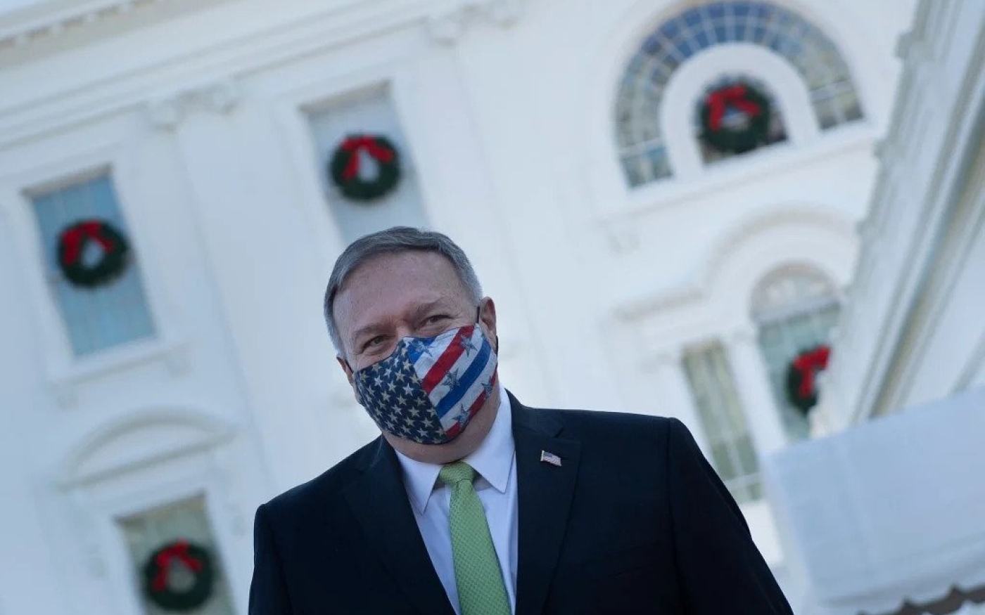 Le secrétaire d’État américain Mike Pompeo quitte la Maison-Blanche, le 11 décembre (AFP)