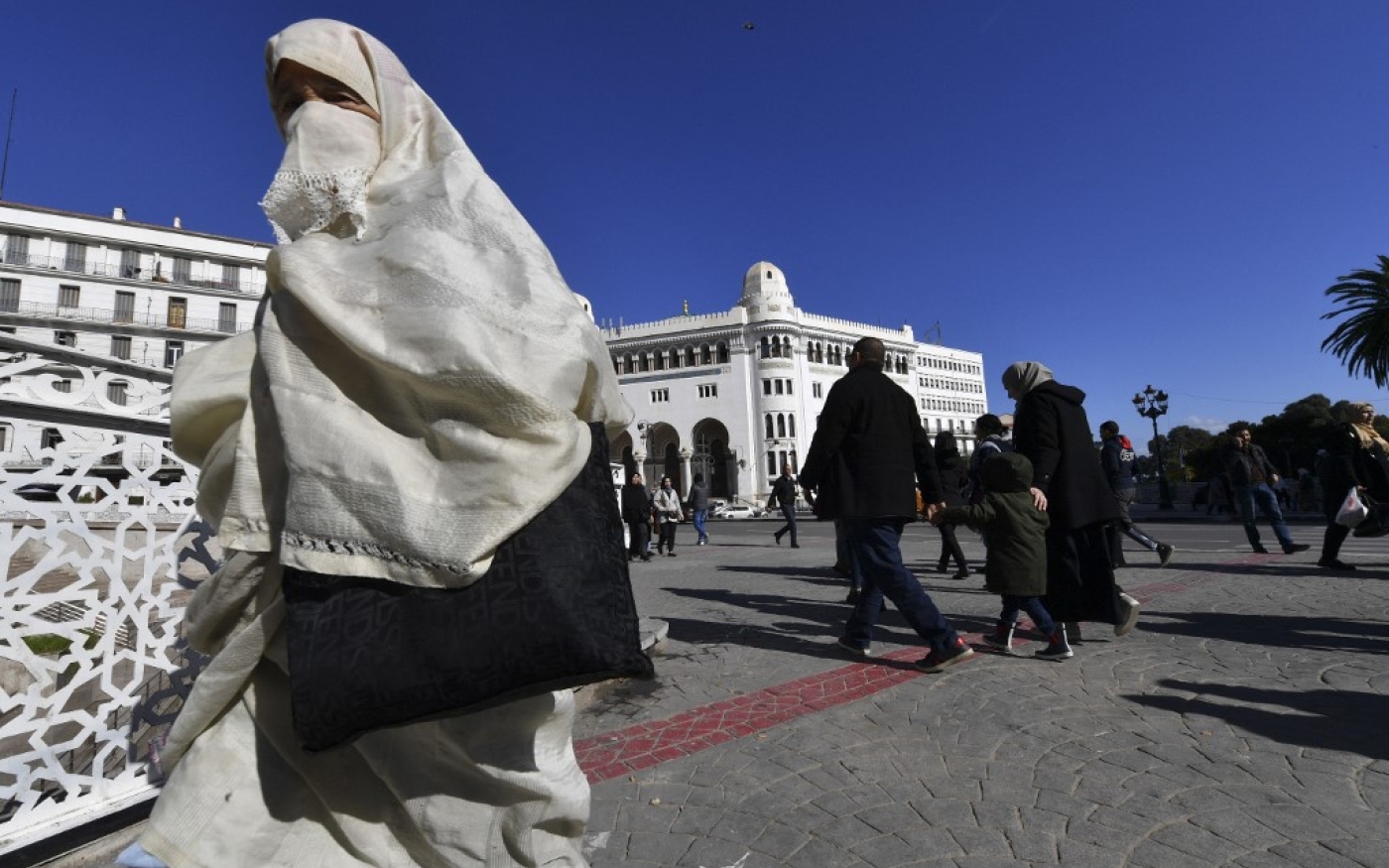 La Grande Poste, au centre d’Alger (AFP)
