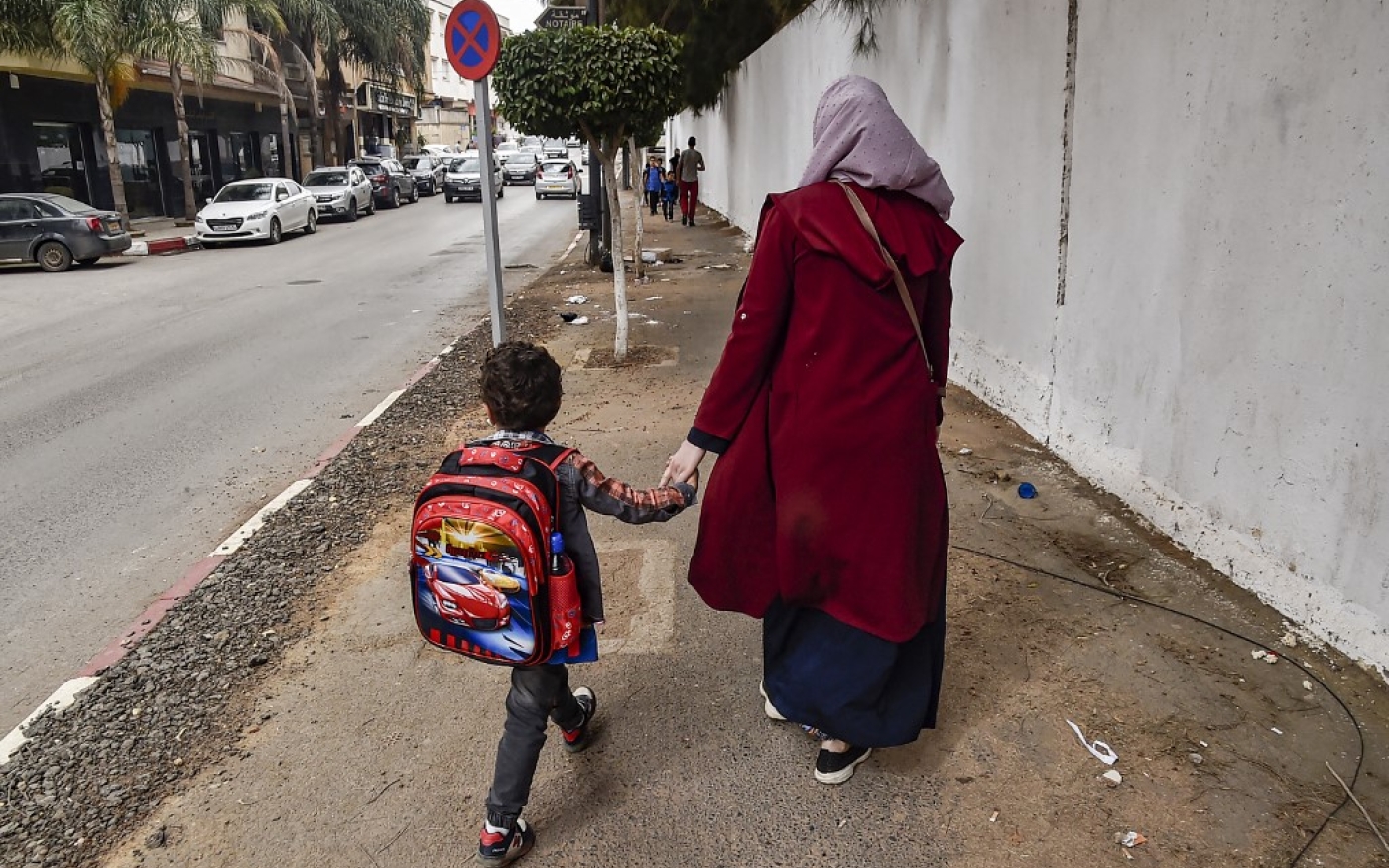 Souvent sans revenus, abandonnées par leurs compagnons, rejetées par leur famille, ces femmes se retrouvent livrées à elles-mêmes et assument seules la responsabilité de l’enfant (AFP/Ryad Kramdi)