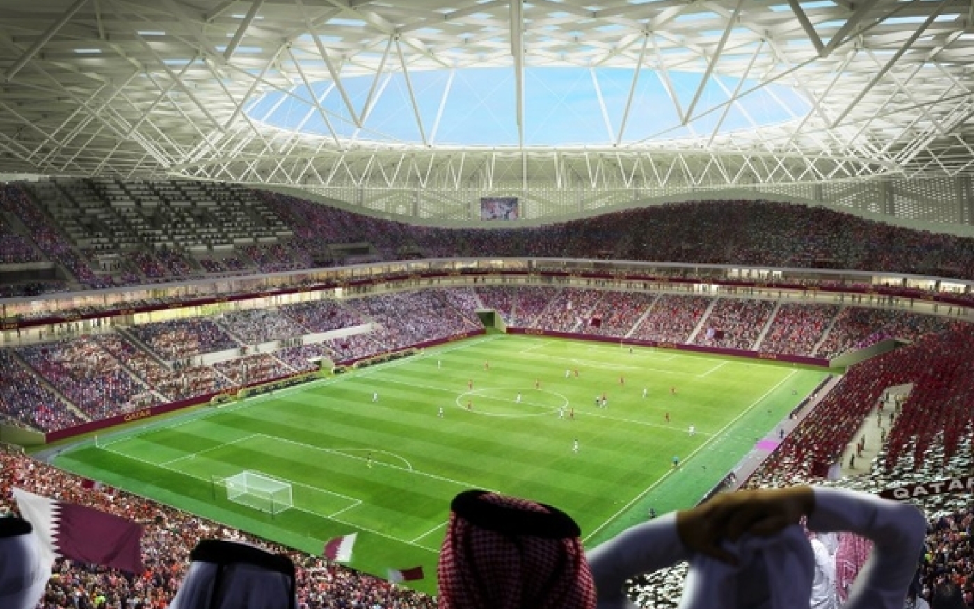 Les organisateurs ont déclaré que tous les stades de la Coupe du monde au Qatar seront climatisés (AFP)