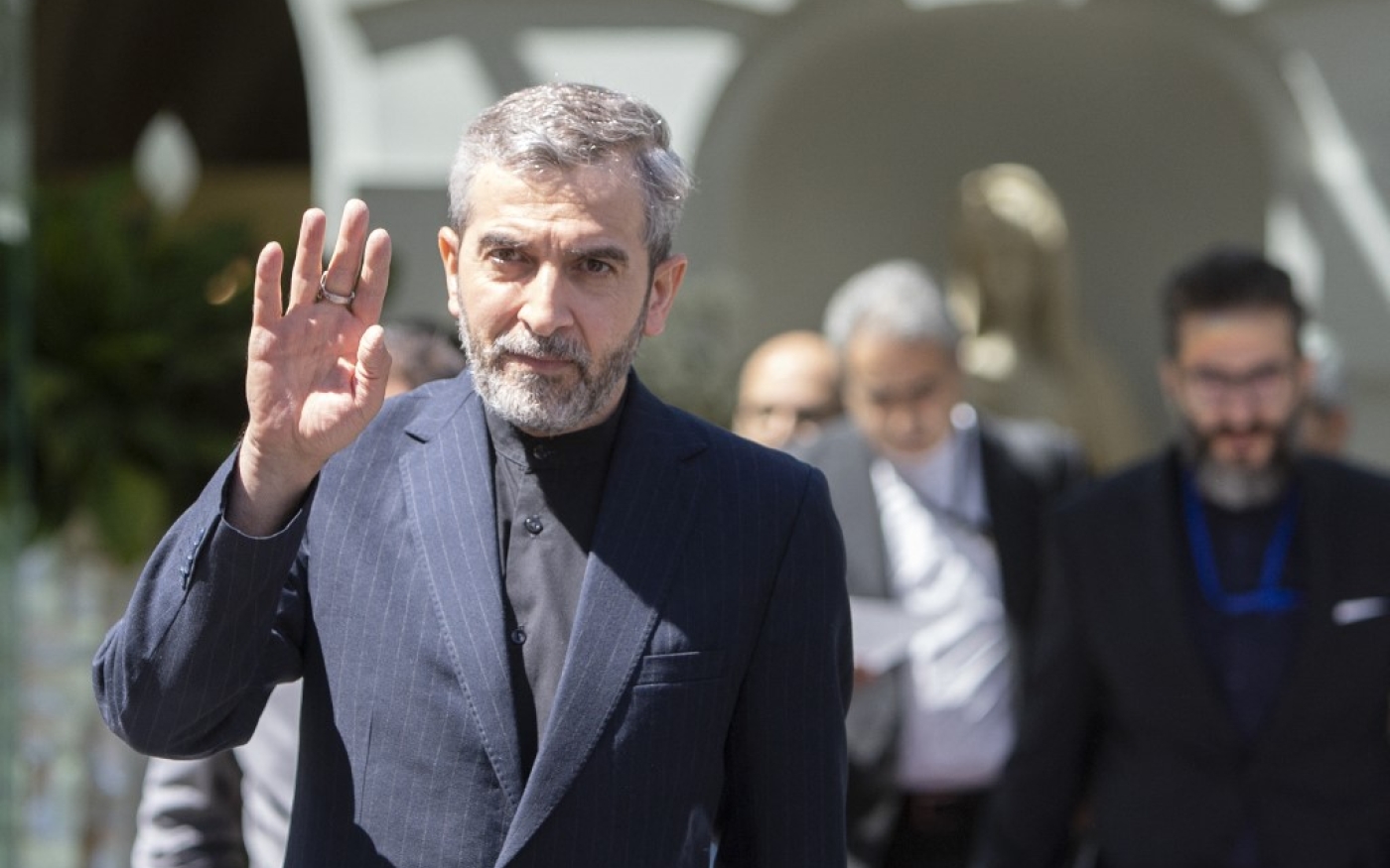 Selon Ali Bagheri, vice-ministre iranien des Affaires étrangères, le pays « doit rechercher des intérêts nationaux en Orient et en Occident et ne doit pas s’appuyer sur une seule partie du monde » (AFP/Alex Halada)