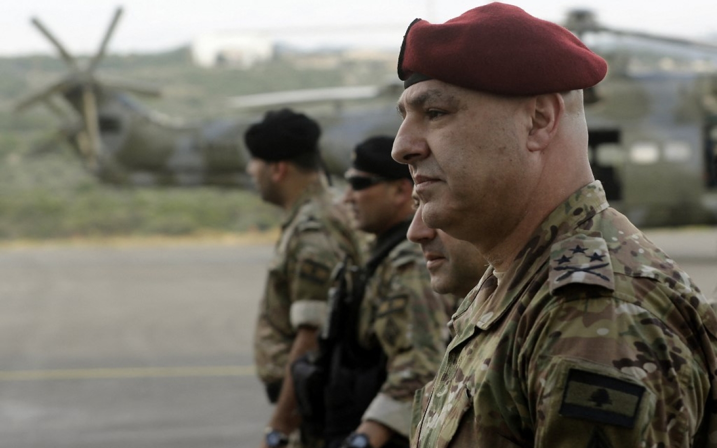 Le nom du commandant en chef de l’armée Joseph Aoun a circulé comme possible Premier ministre (AFP/Joseph Eid)