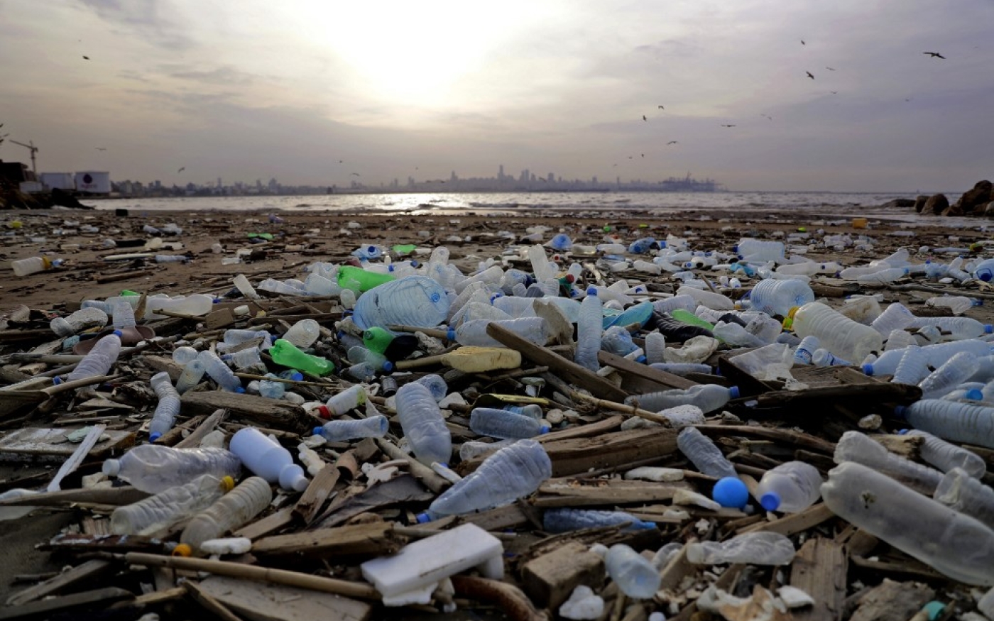 Selon l’Organisation de coopération et de développement économiques (OCDE), moins de 10 % du plastique dans le monde est recyclé, notamment en raison de la difficulté ou du coût du procédé (AFP/Joseph Eid)