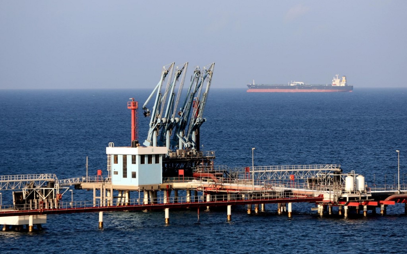 Vue générale du port de Tobrouk (AFP/Mahmud Turkia)